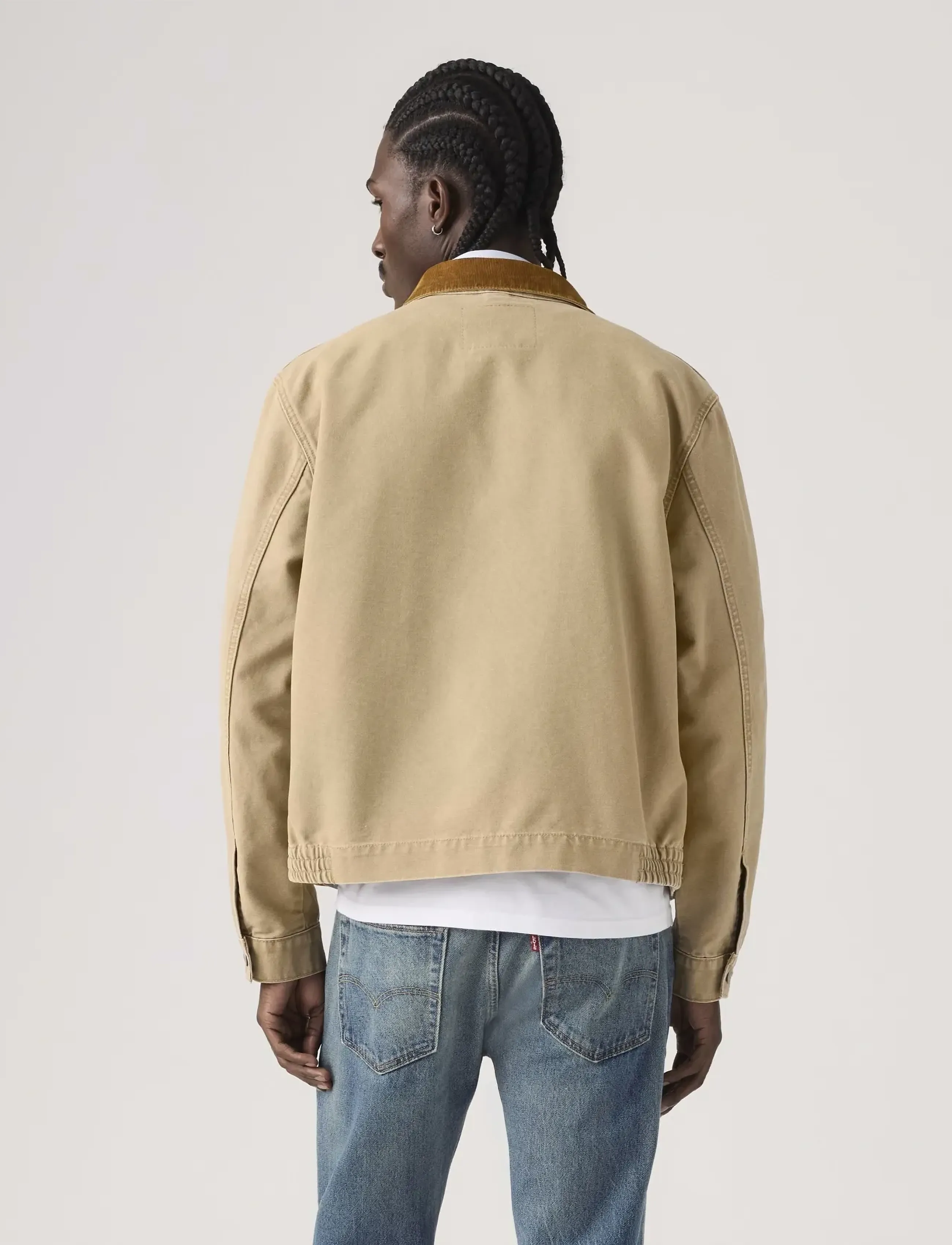 Levi's® - CASTRO FULL ZIP TIGERS EYE CAN - forårsjakker - browns - 3