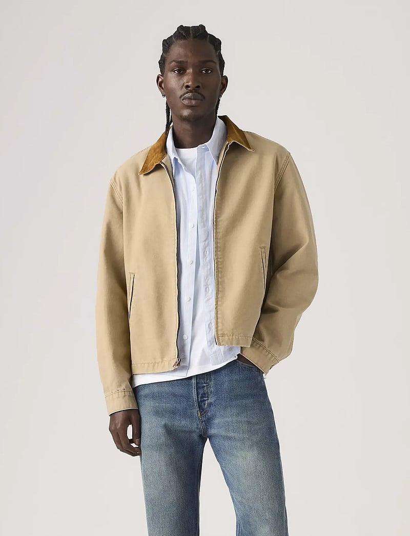 Levi's® - CASTRO FULL ZIP TIGERS EYE - spring jackets - browns - 5