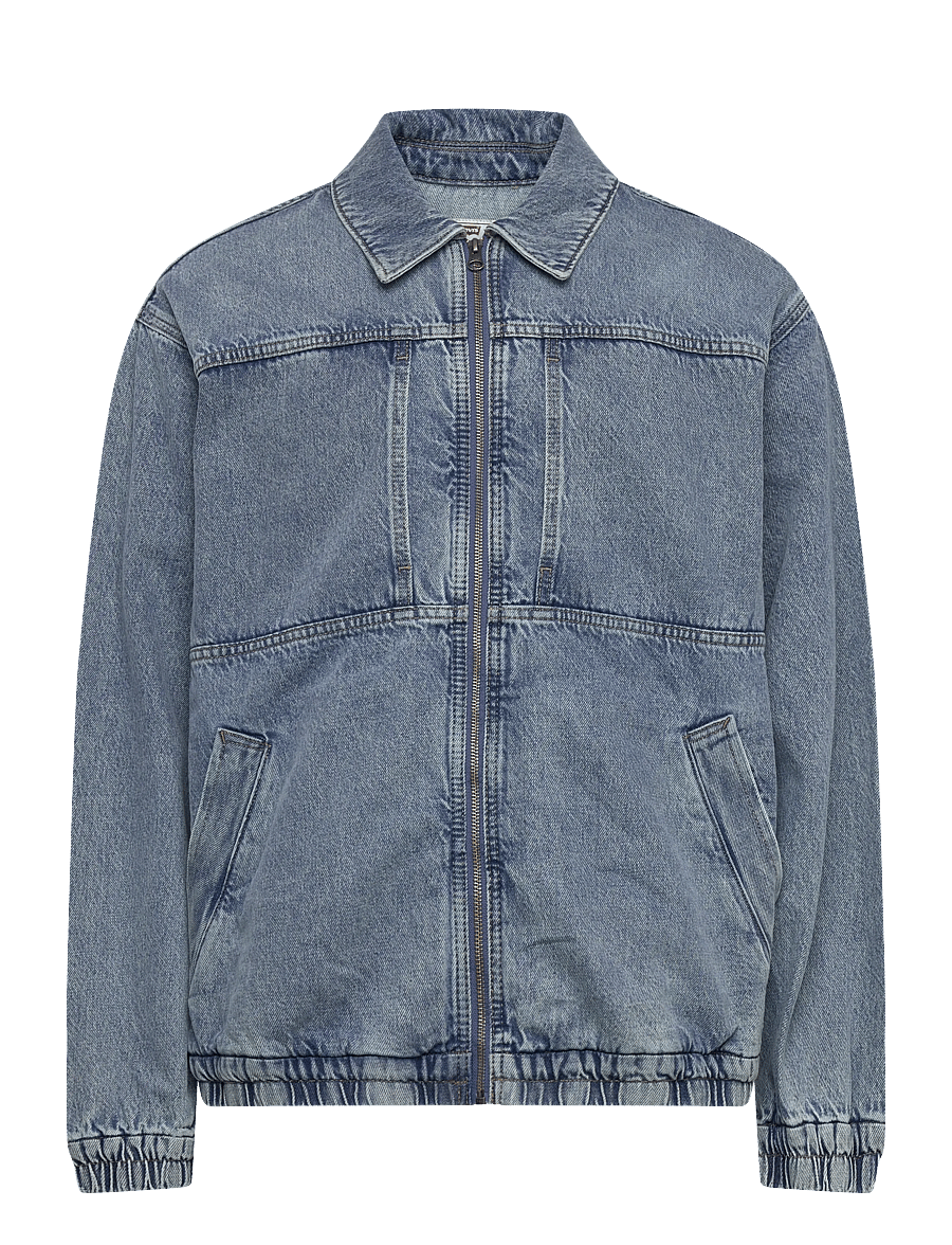 Levi's® - JAANAI JACKET CLOUDY DAYS - ungefütterte denimjacken - light indigo - worn in - 1