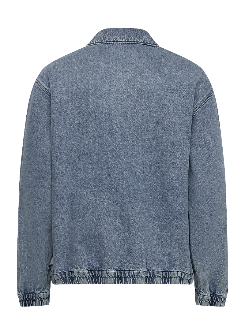 Levi's® - JAANAI JACKET CLOUDY DAYS - uforede denimjakker - light indigo - worn in - 1