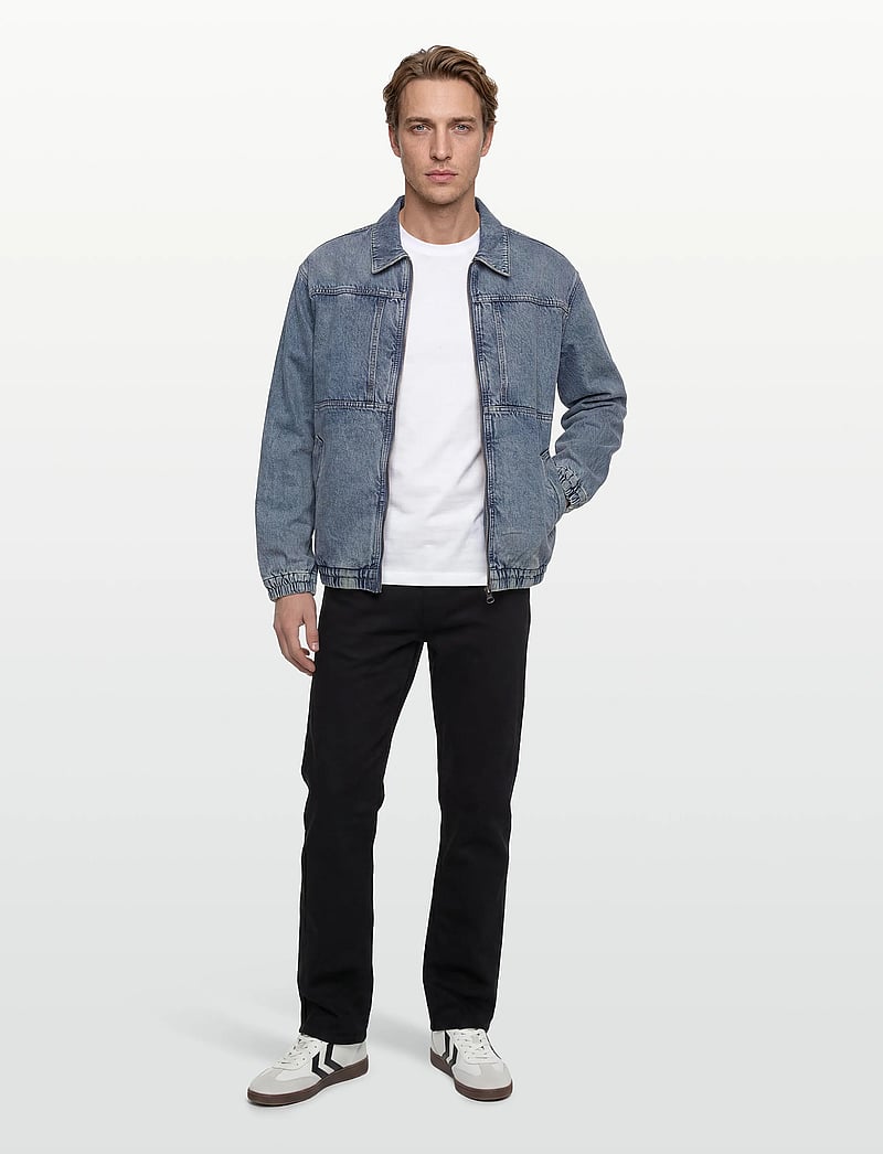 Levi's® - JAANAI JACKET CLOUDY DAYS - ungefütterte denimjacken - light indigo - worn in - 0