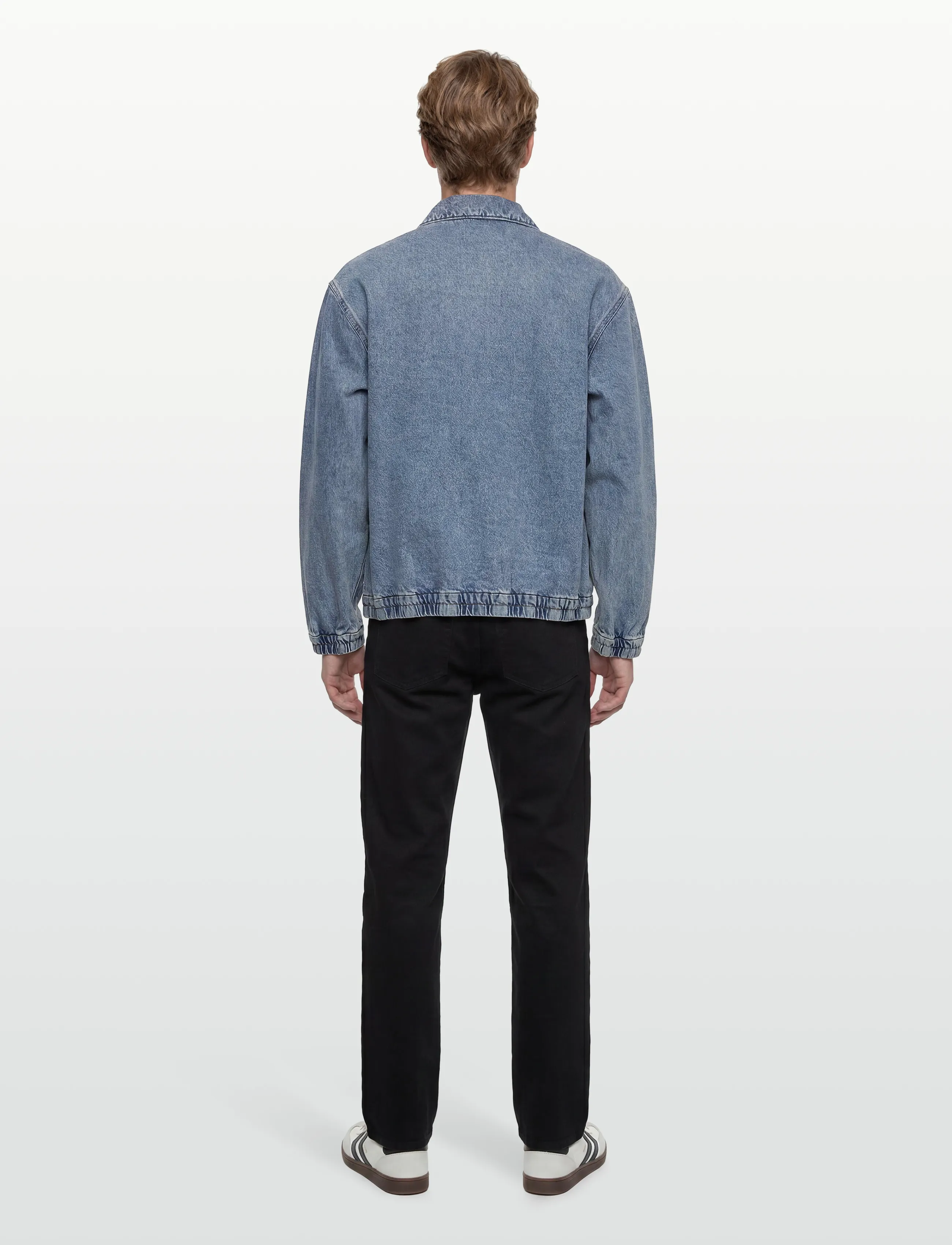 Levi's® - JAANAI JACKET CLOUDY DAYS - ungefütterte denimjacken - light indigo - worn in - 4