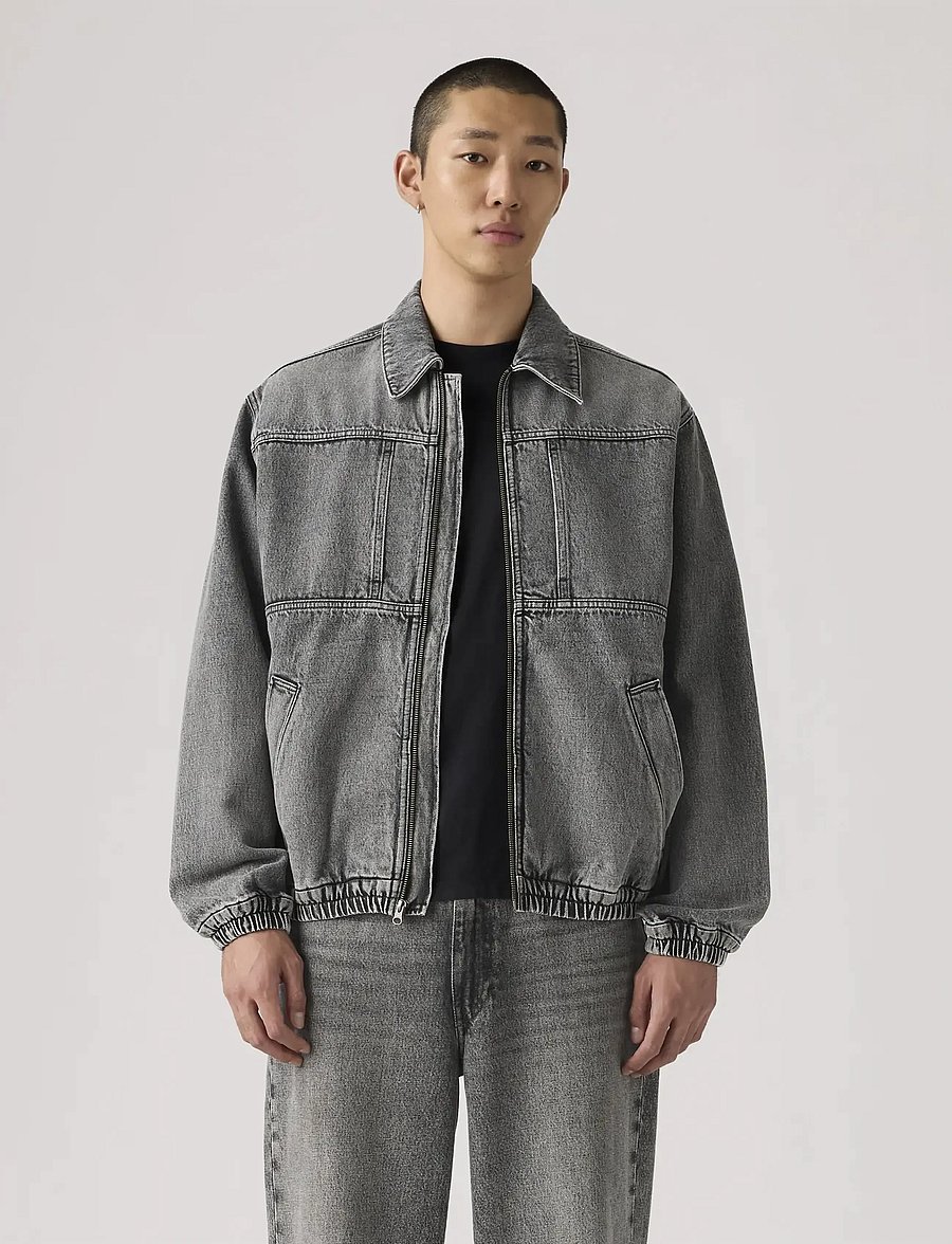 Levi's® - JAANAI JACKET BEAUTIFUL STORM - forede denimjakker - blacks - 0