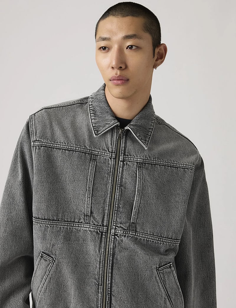 Levi's® - JAANAI JACKET BEAUTIFUL STORM - gefütterte denimjacken - blacks - 4