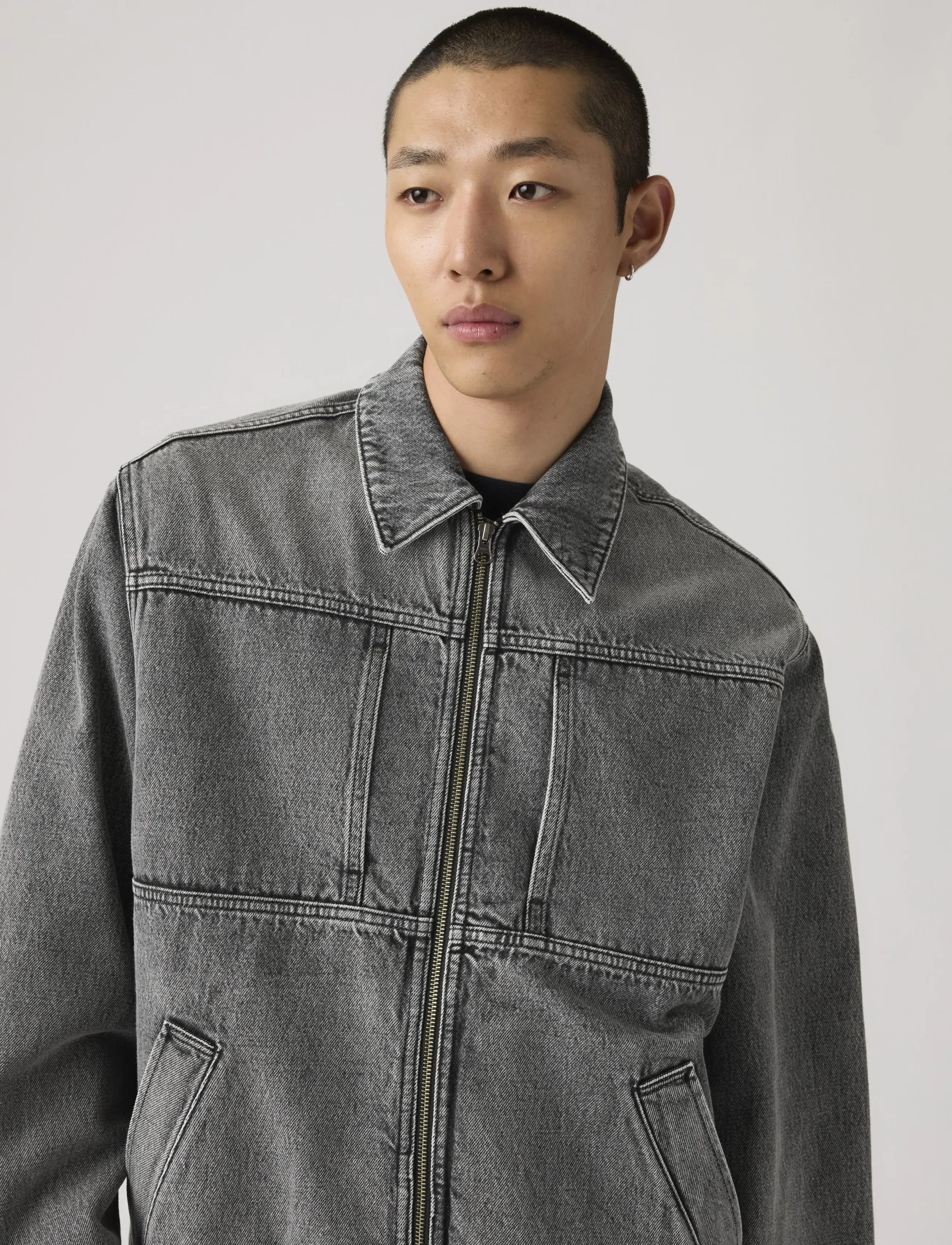 Levi's® - JAANAI JACKET BEAUTIFUL STORM - forårsjakker - blacks - 4