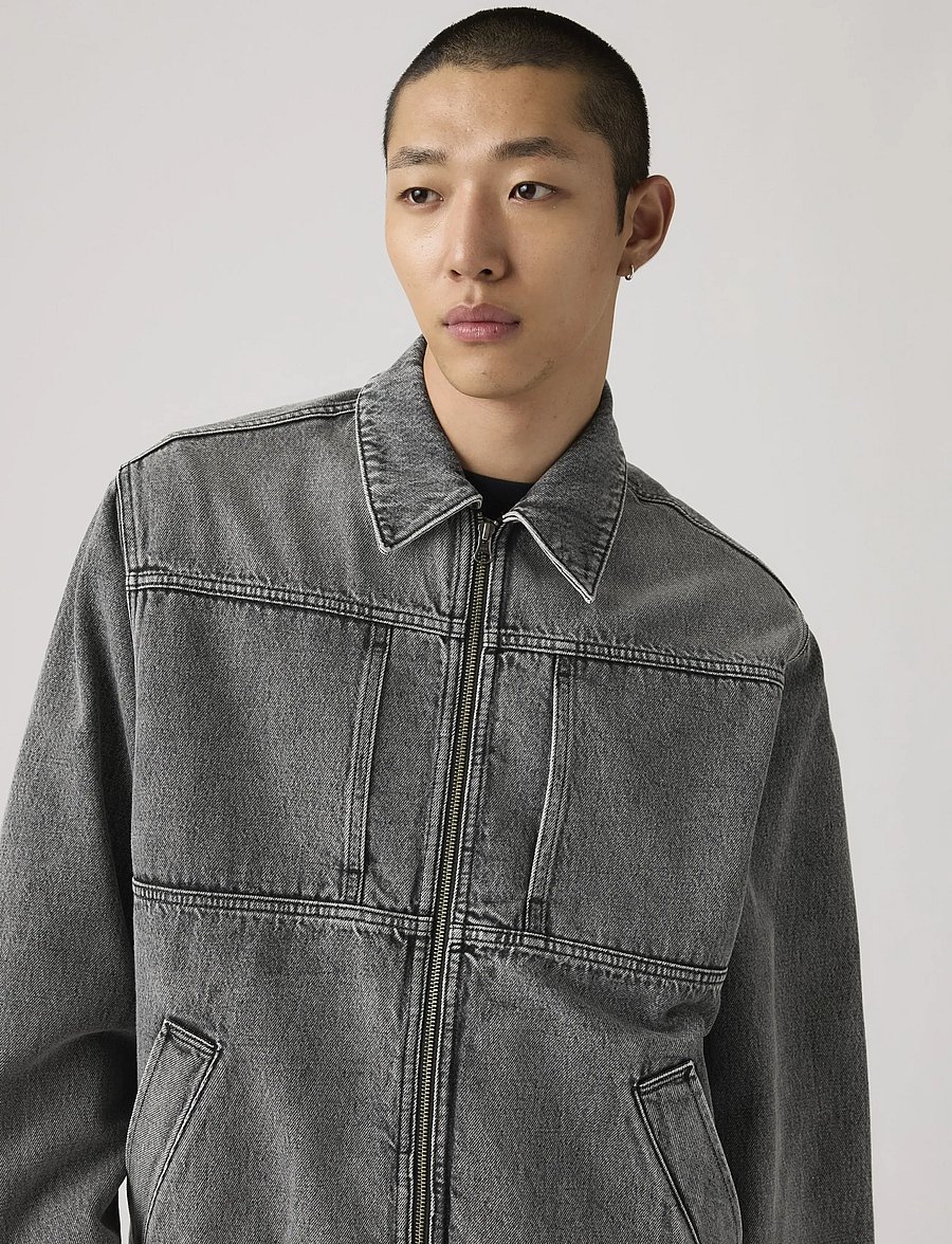 Levi's® - JAANAI JACKET BEAUTIFUL STORM - forede denimjakker - blacks - 4