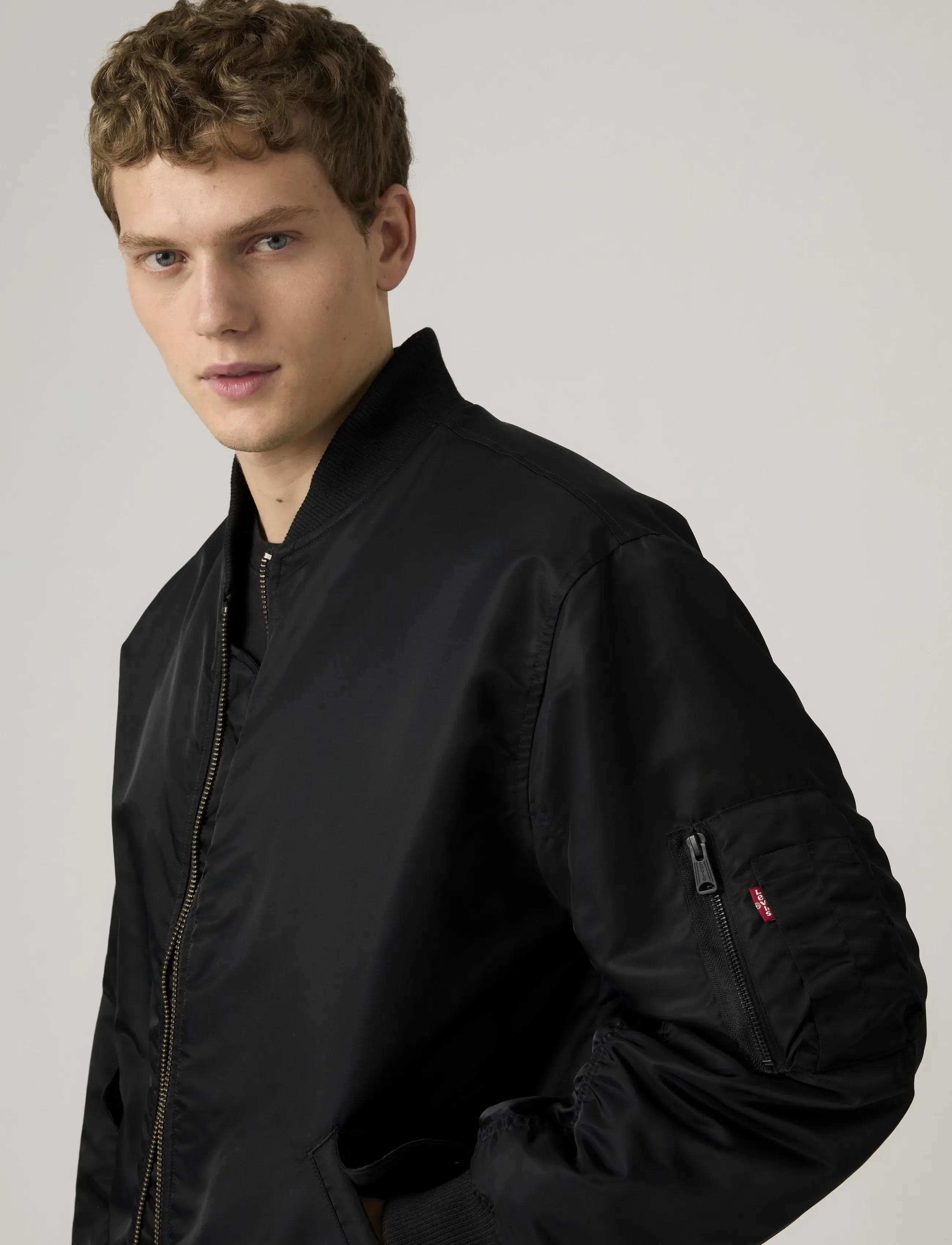 Levi's® - MA1 BOMBER JET BLACK - blacks - 4