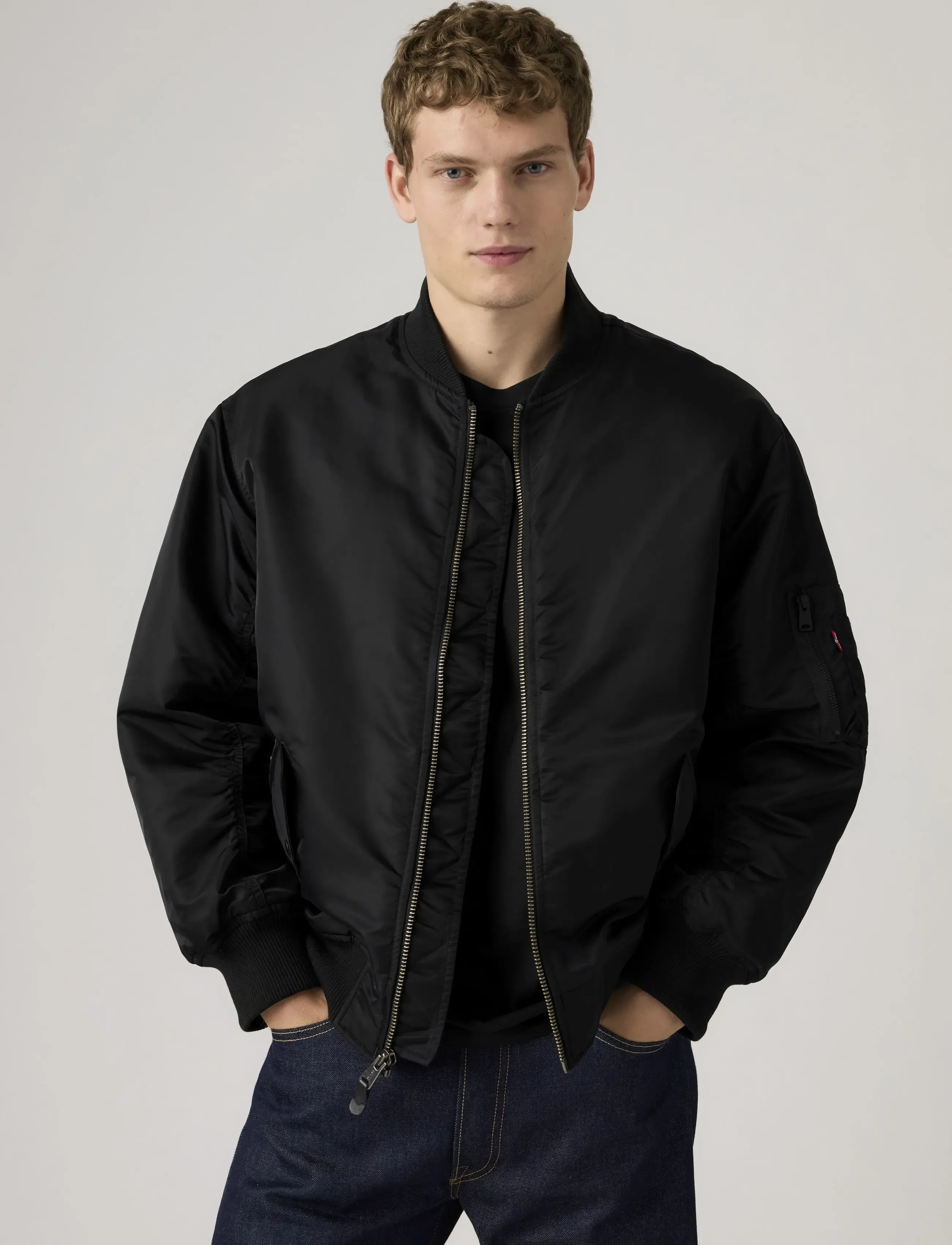 Levi's® - MA1 BOMBER JET BLACK - blacks - 5
