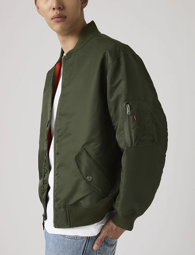 Levi's® - MA1 BOMBER DEEP DEPTHS - forårsjakker - greens - 4