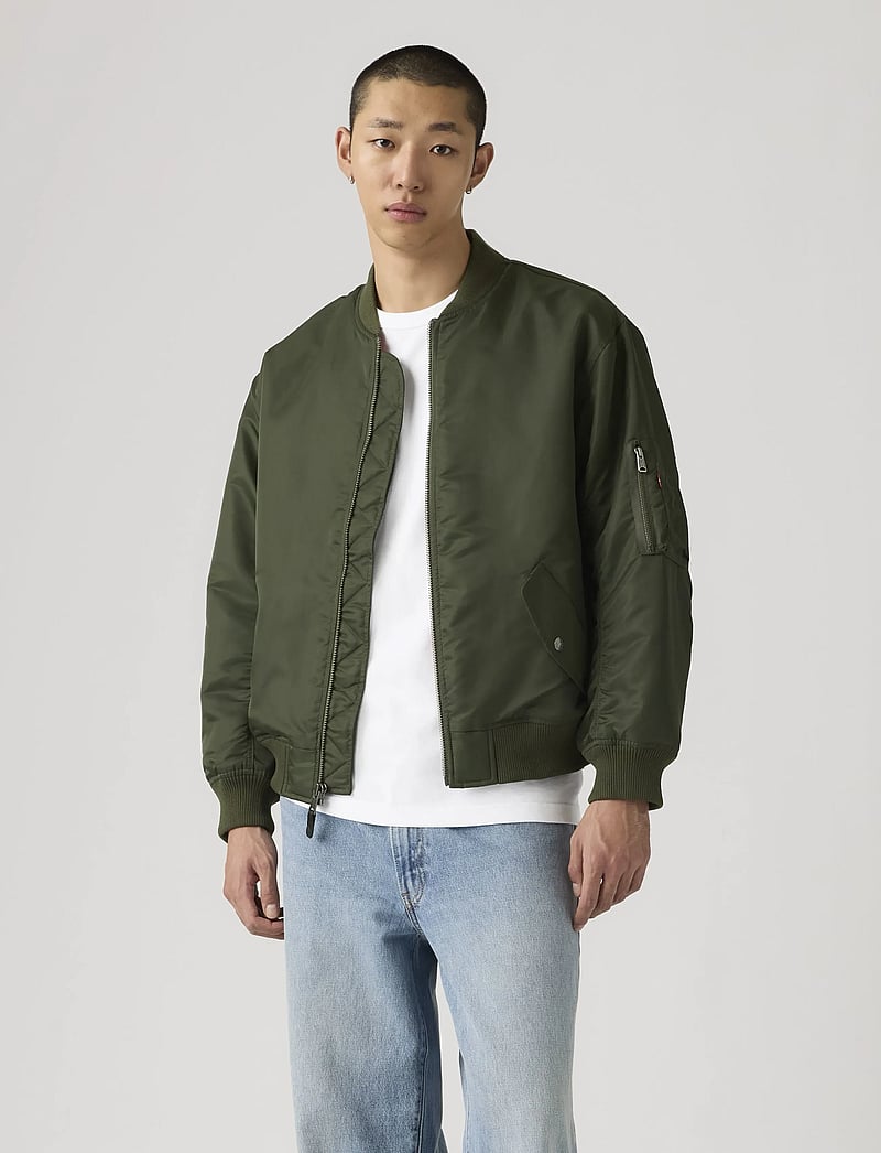 Levi's® - MA1 BOMBER DEEP DEPTHS - forårsjakker - greens - 5
