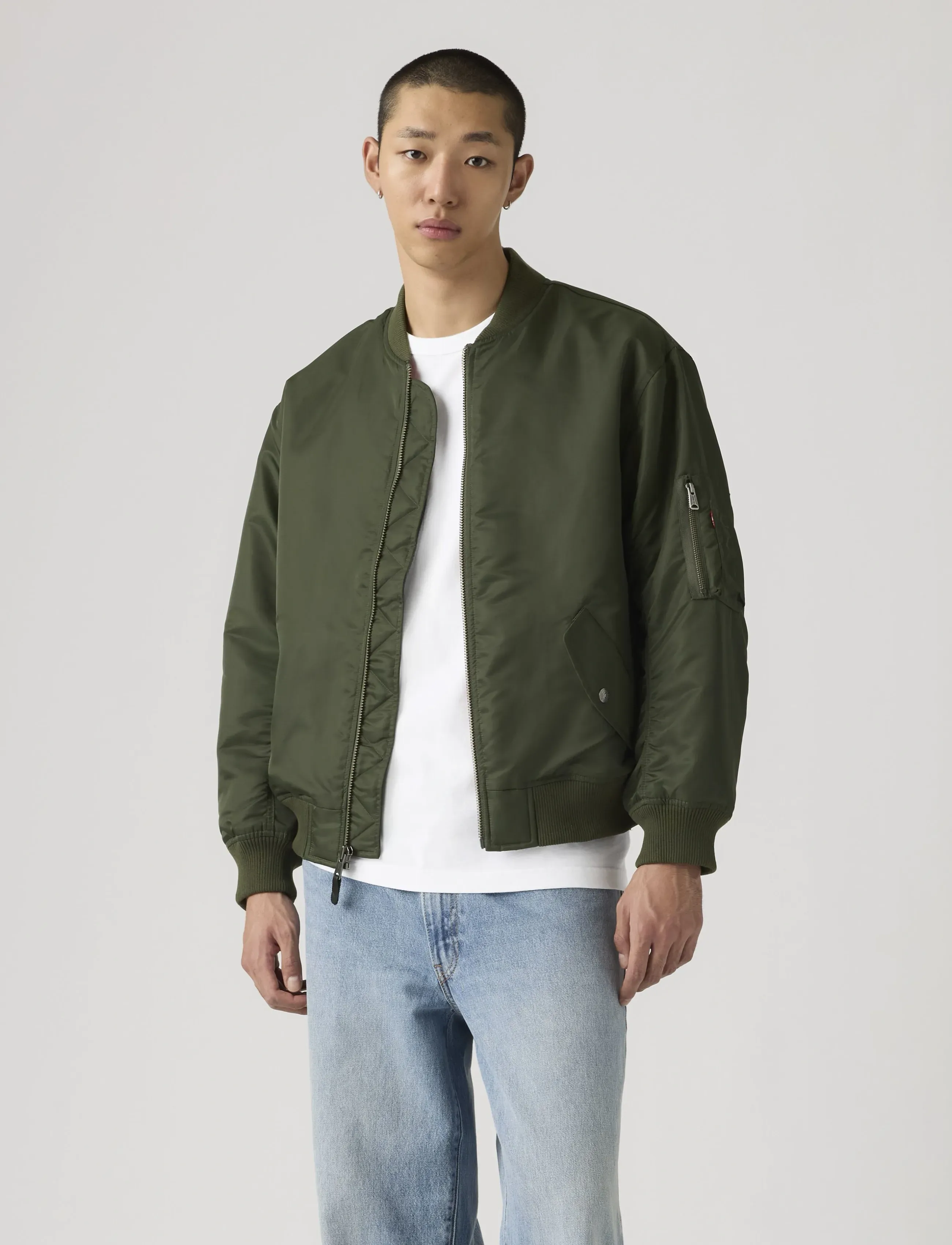 Levi's® - MA1 BOMBER DEEP DEPTHS - ytterkläder - greens - 5