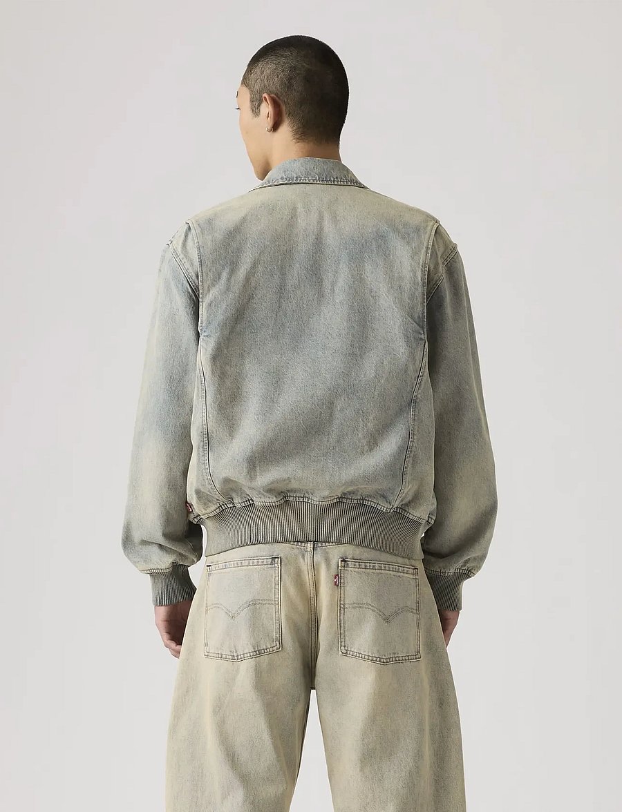 Levi's® - CORTLAND JACKET MY TINTED JOUR - džinsiniai švarkeliai su pamušalu - med indigo - worn in - 3