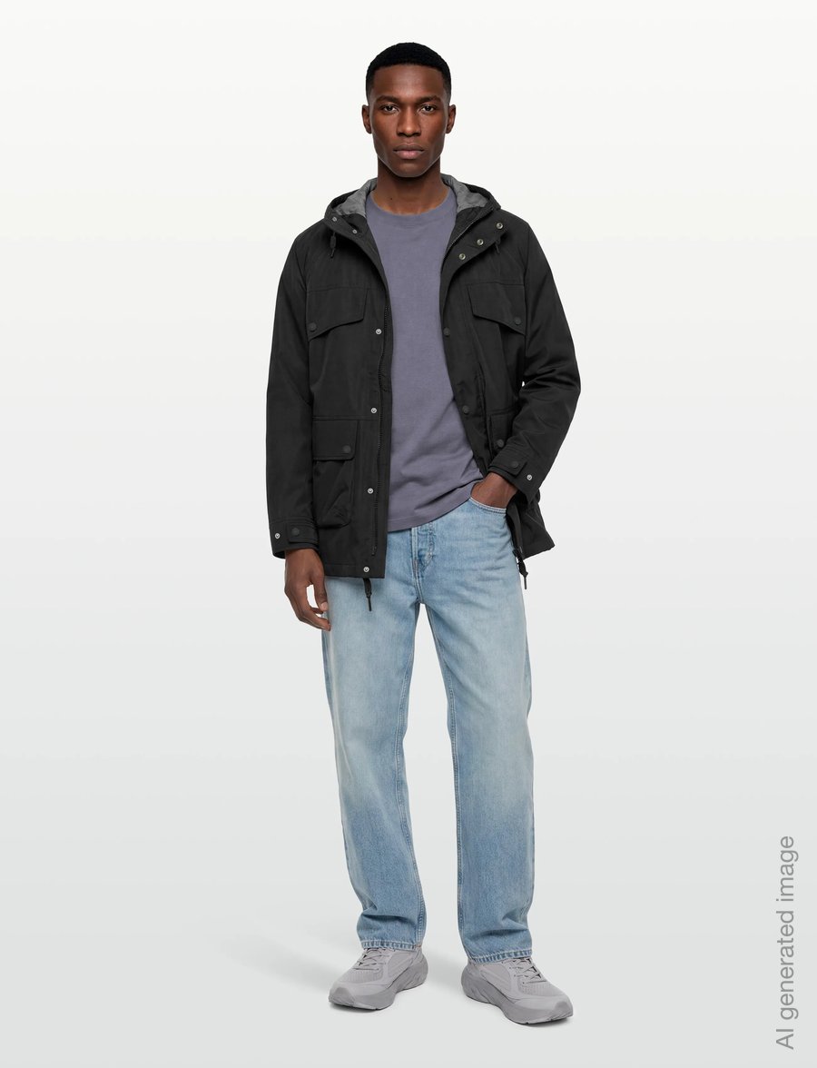 Levi's® - MARINA UTILITY PARKA JET BLACK - parkas - blacks - 0