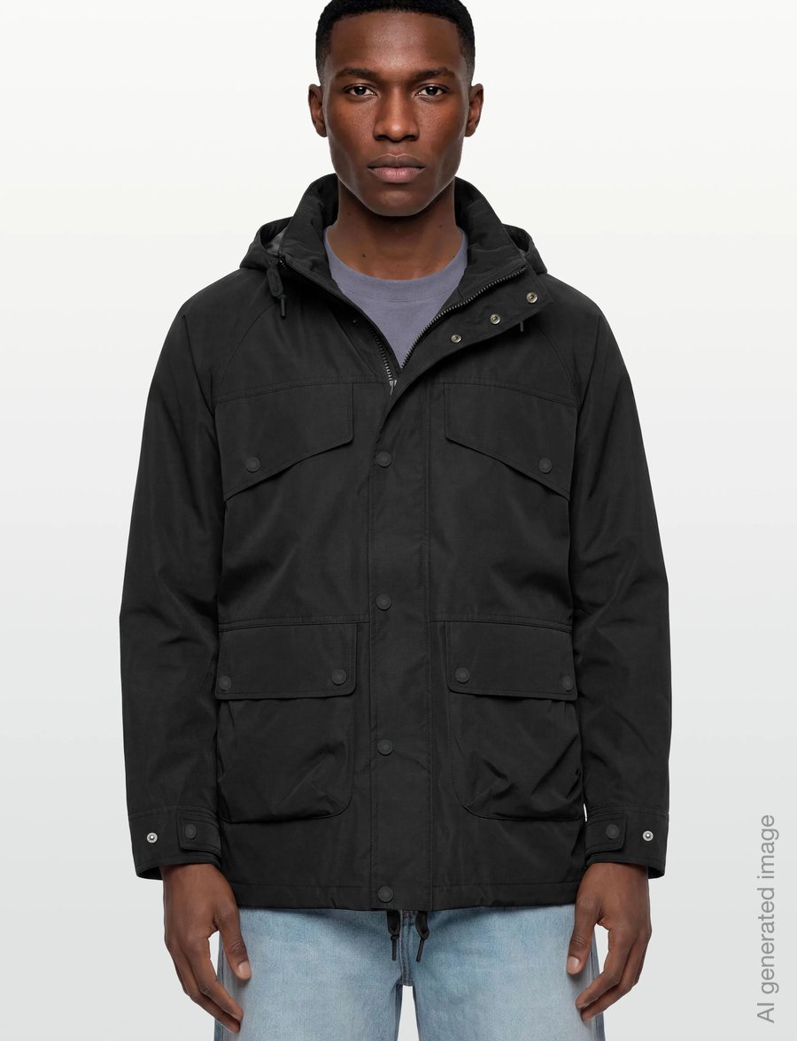 Levi's® - MARINA UTILITY PARKA JET BLACK - parkas - blacks - 3
