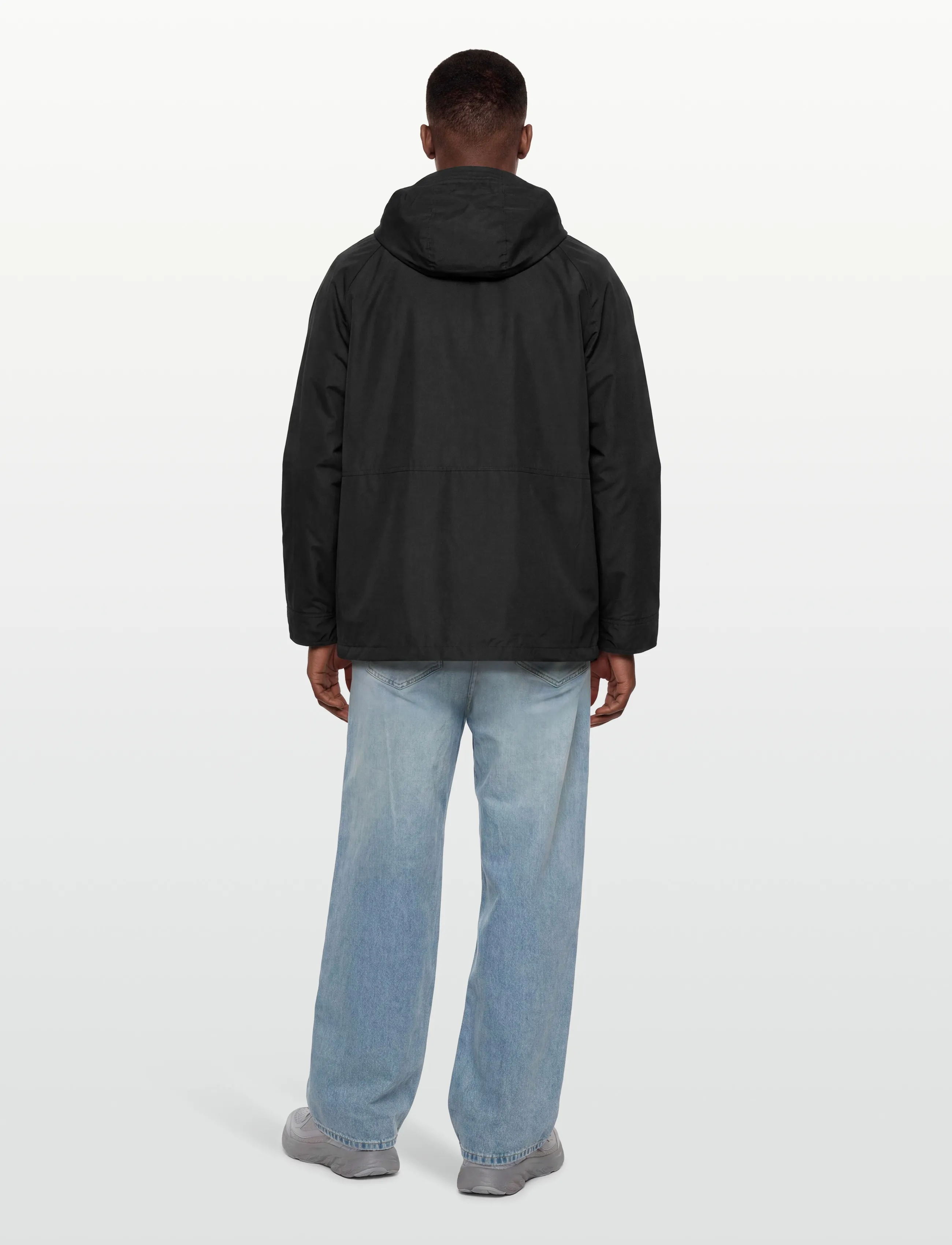 Levi's® - MARINA UTILITY PARKA JET BLACK - winter jackets - blacks - 4