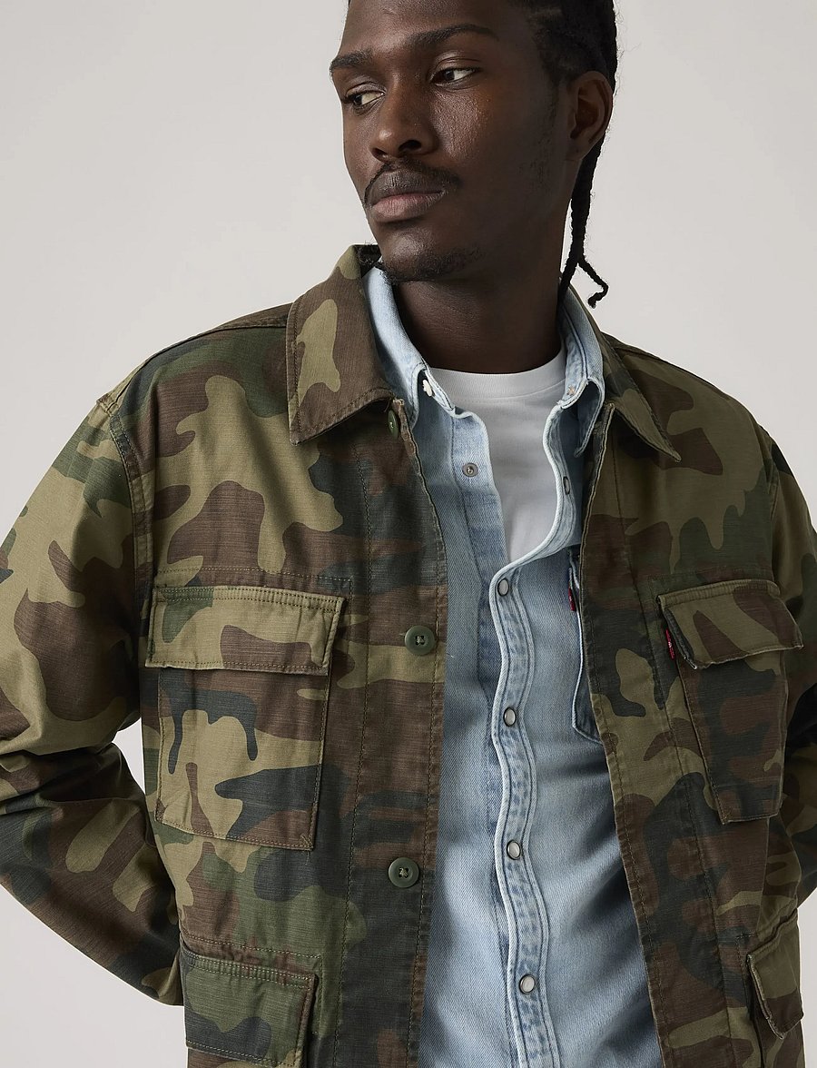 Levi's® - FRISKO JACKET PHALAROPE CAMO P - multi-color - 4