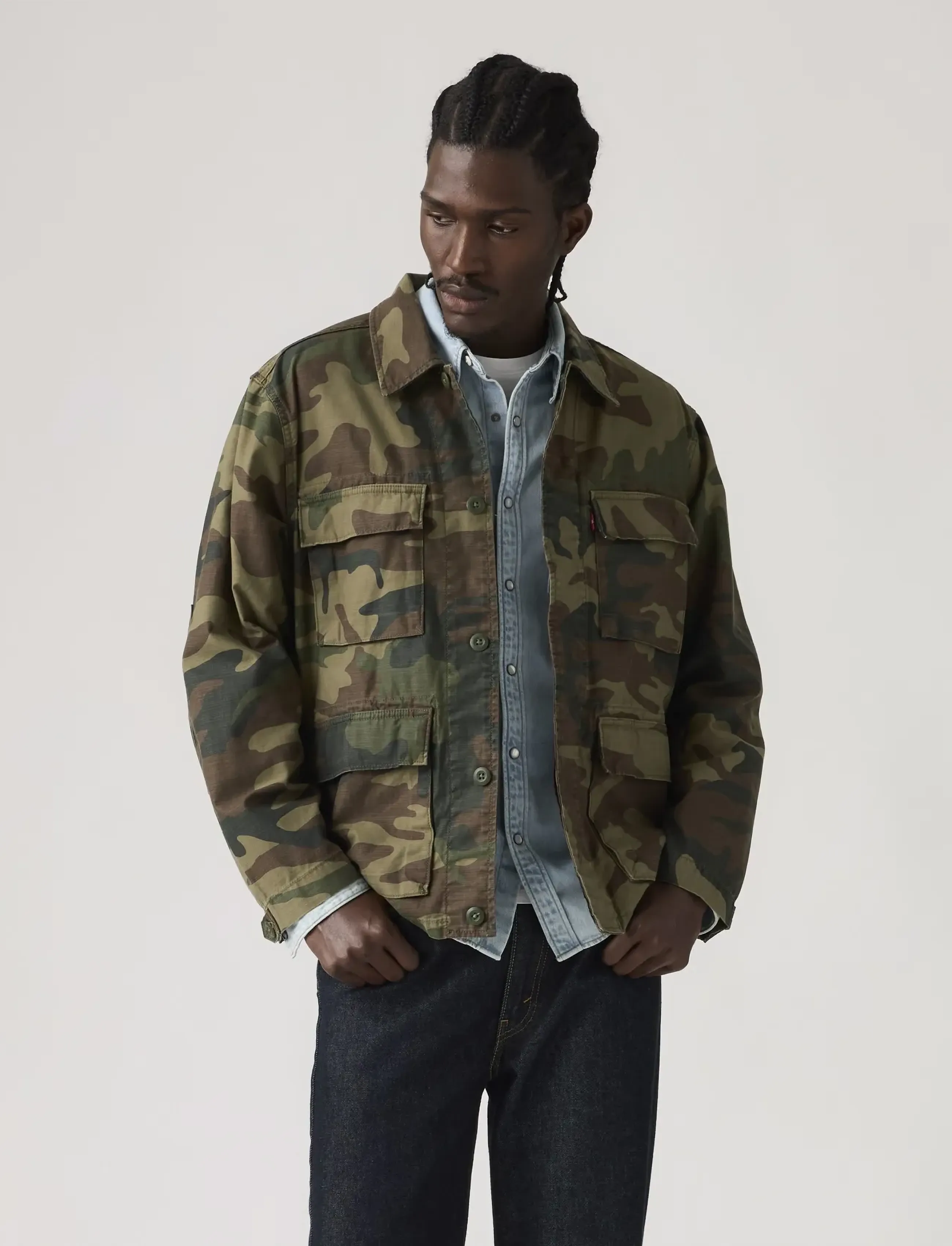 Levi's® - FRISKO JACKET PHALAROPE CAMO P - multi-color - 5