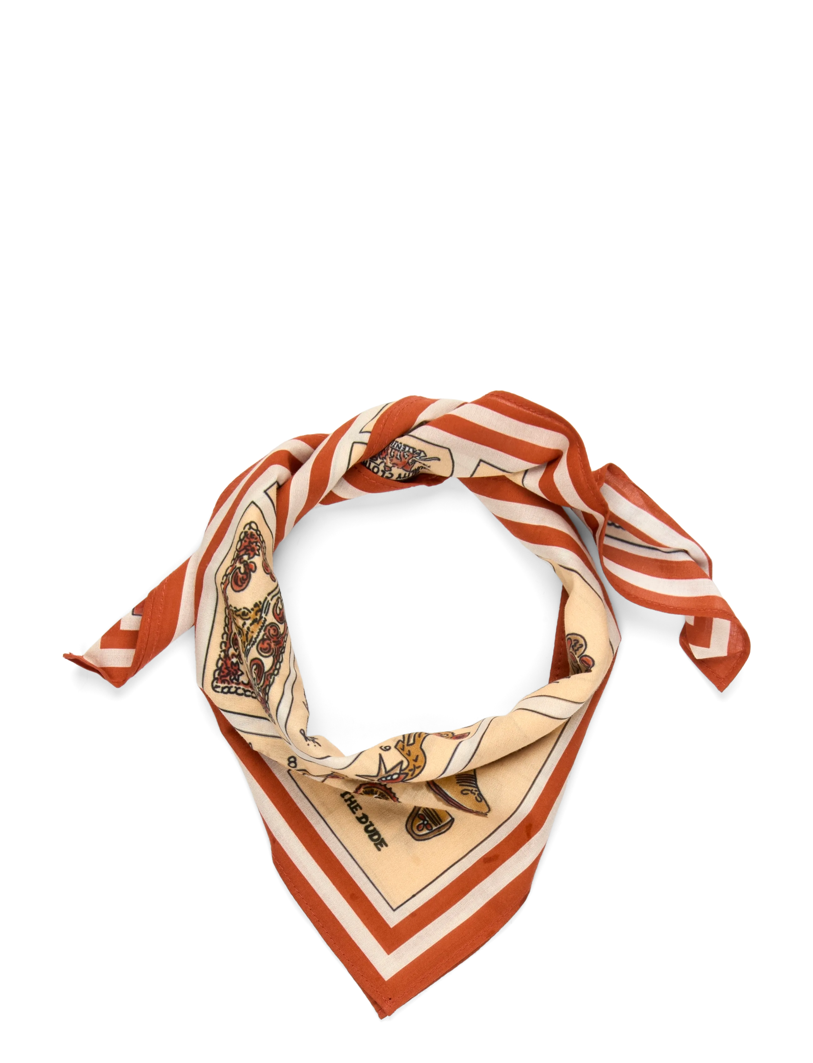 Levi's® MS BANDANA WESTERN WEAR HERITA - Aksesuarai - NEUTRALS / orange