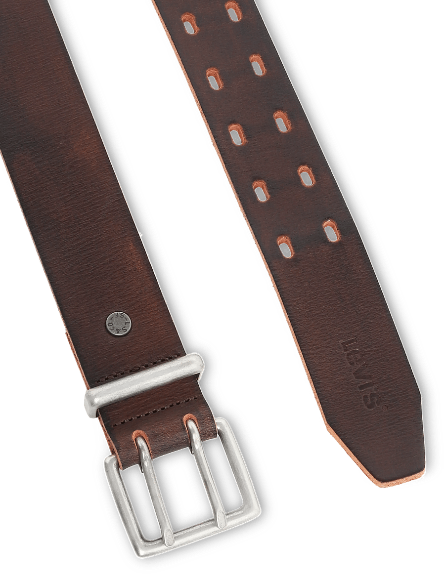 Levi's® - POTRERO DOUBLE PRONG BELT SEAL - klassiska skärp - browns - 1