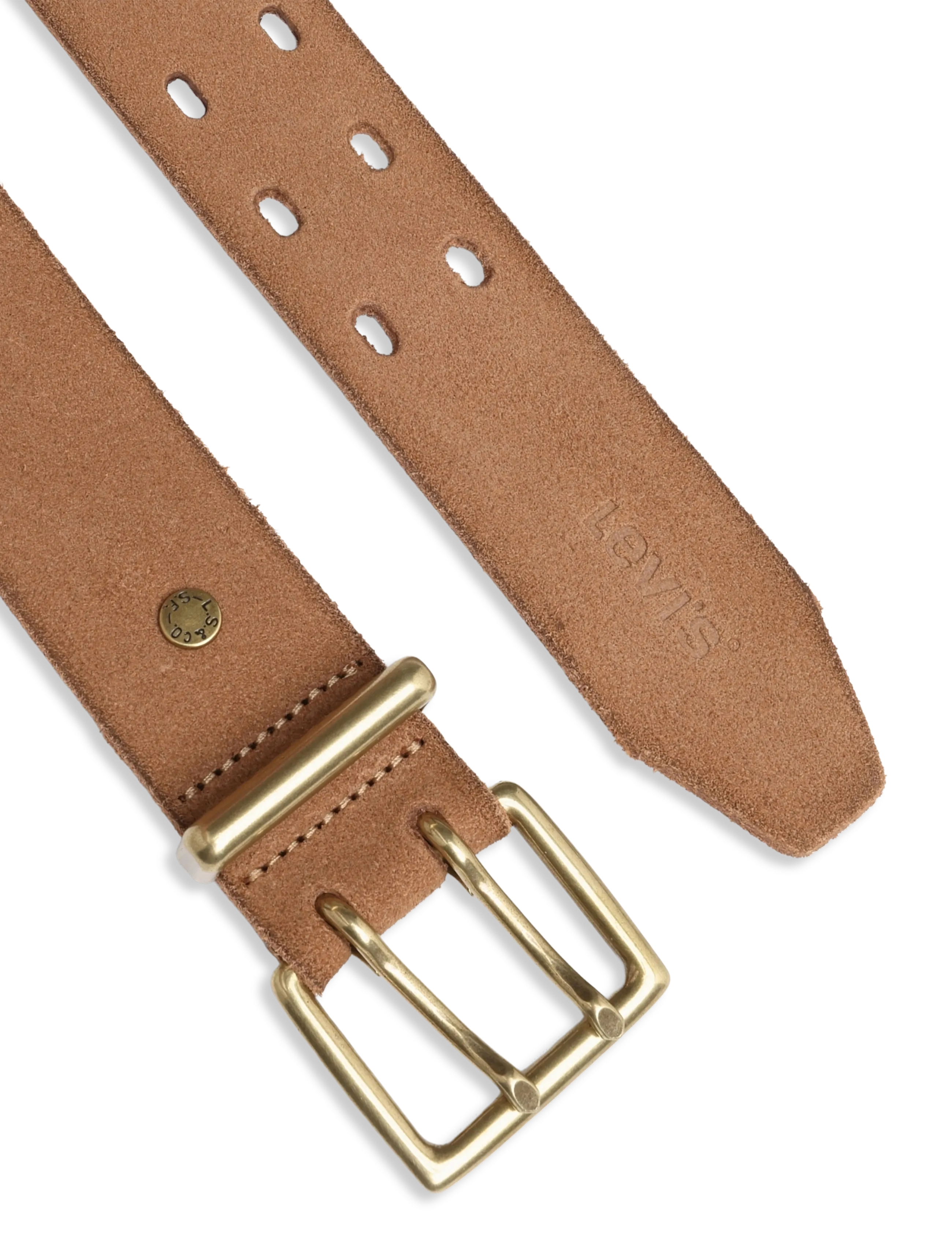Levi's® - POTRERO DOUBLE PRONG BELT BISO - browns - 1