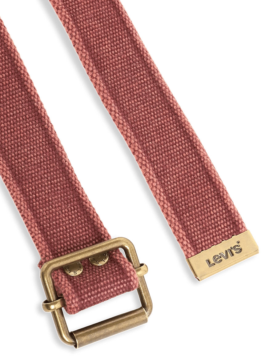 Levi's® - WASHED DOWN COTTON WEB BELT TA - flätade skärp - reds - 1
