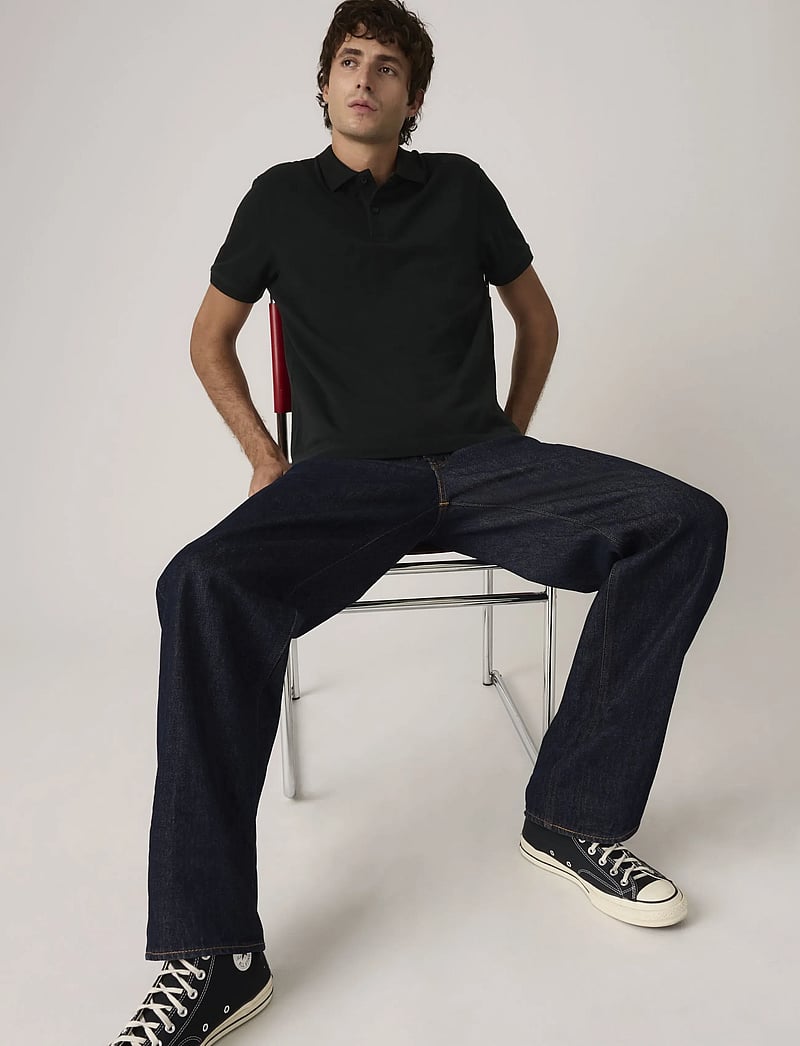 Levi's® - LEVIS ORIGINAL POLO MINERAL BL - lühikeste varrukatega polod - blacks - 4