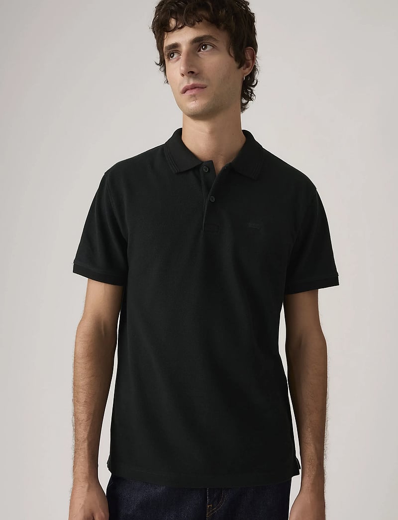 Levi's® - LEVIS ORIGINAL POLO MINERAL BL - lühikeste varrukatega polod - blacks - 5