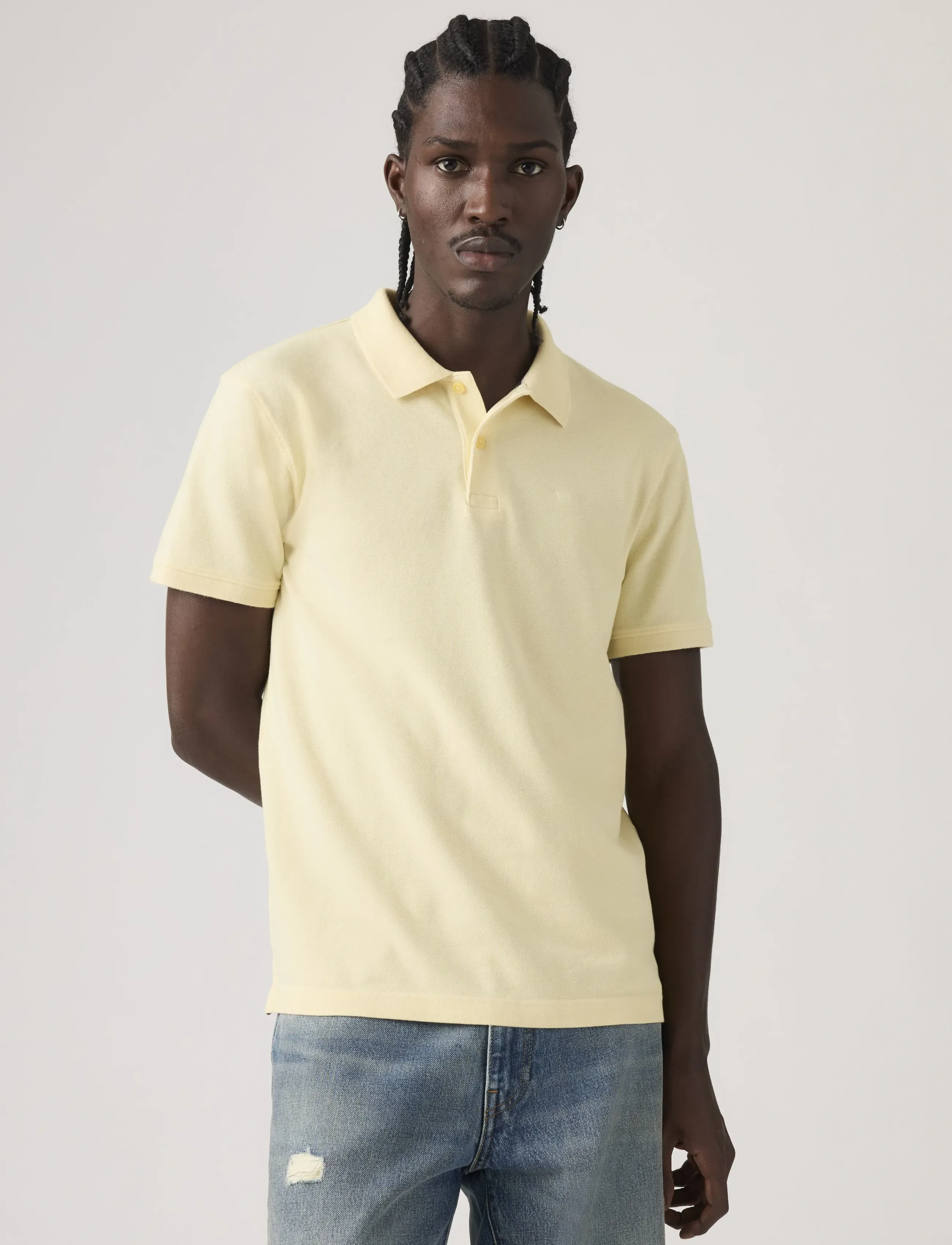 Levi's® LEVIS ORIGINAL POLO RUTABAGA - Polo Shirts - NEUTRALS / cream