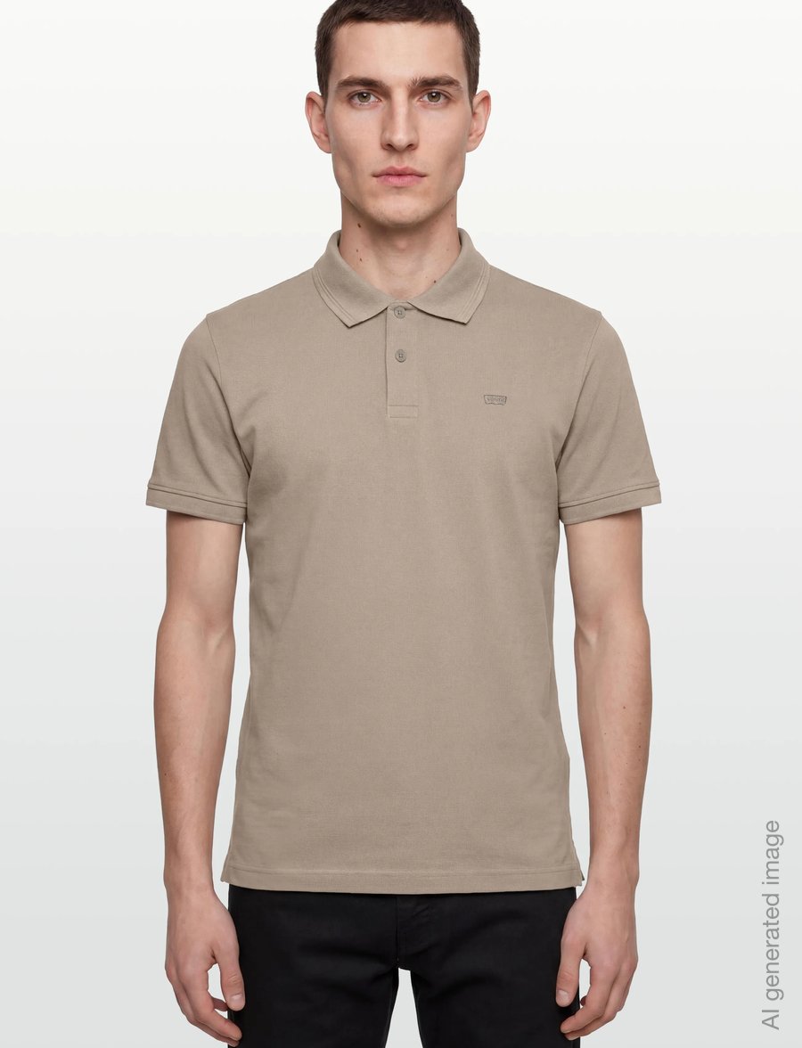 Levi's® - LEVIS ORIGINAL POLO VINTAGE KH - lühikeste varrukatega polod - tans - 3