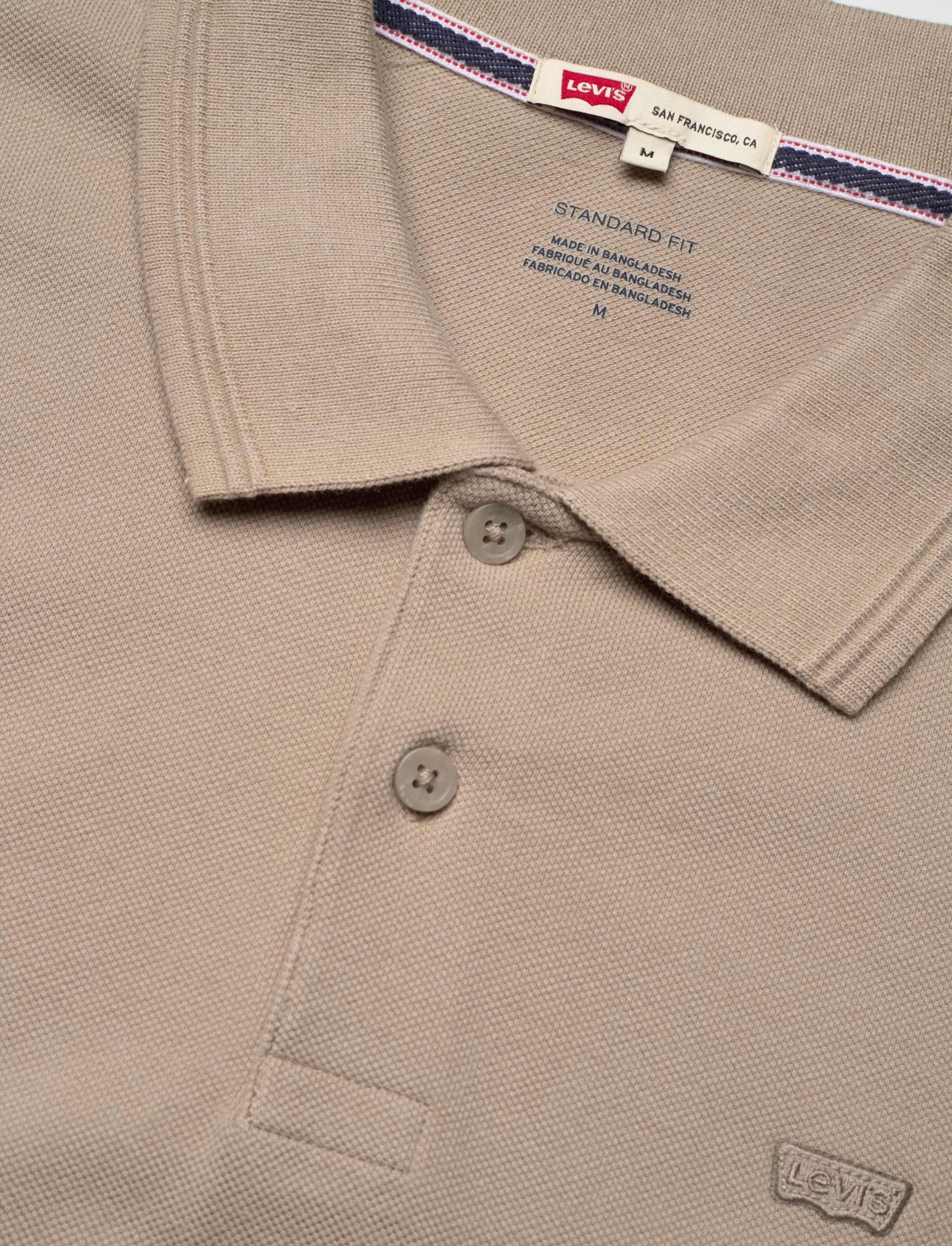 Levi's® - LEVIS ORIGINAL POLO VINTAGE KH - kortärmade pikéer - tans - 5