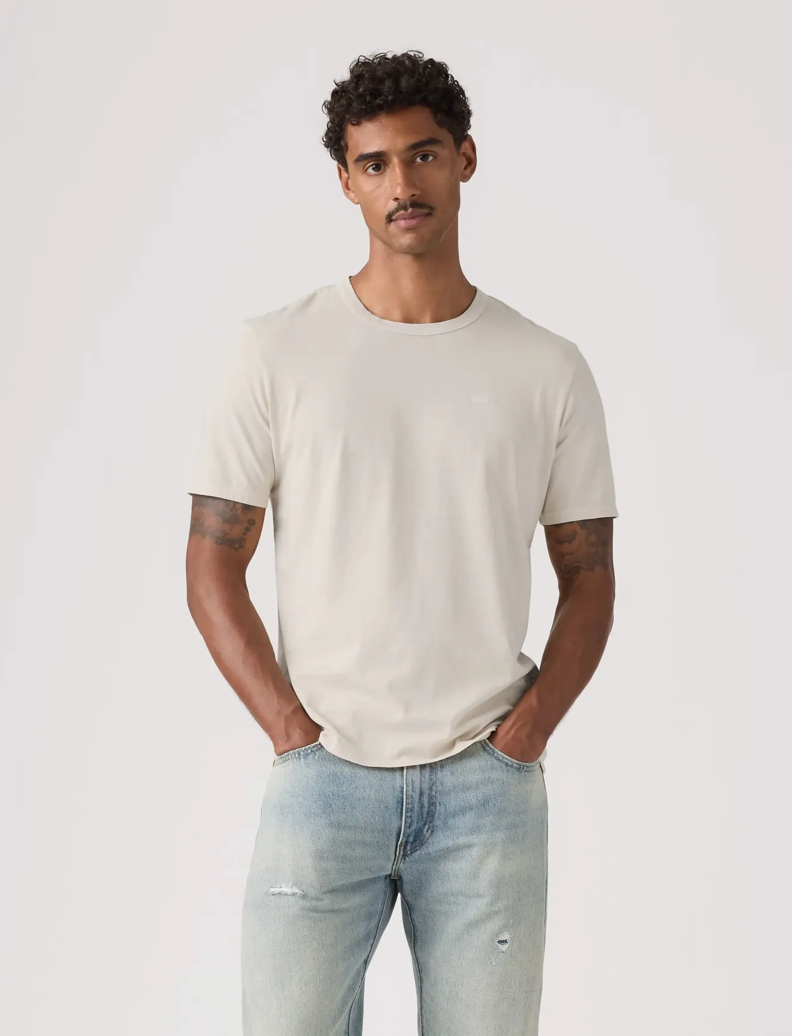 Levi's® - LEVIS ORIGINAL TEE GARMENT DYE - sügisesed riided - neutrals - 3