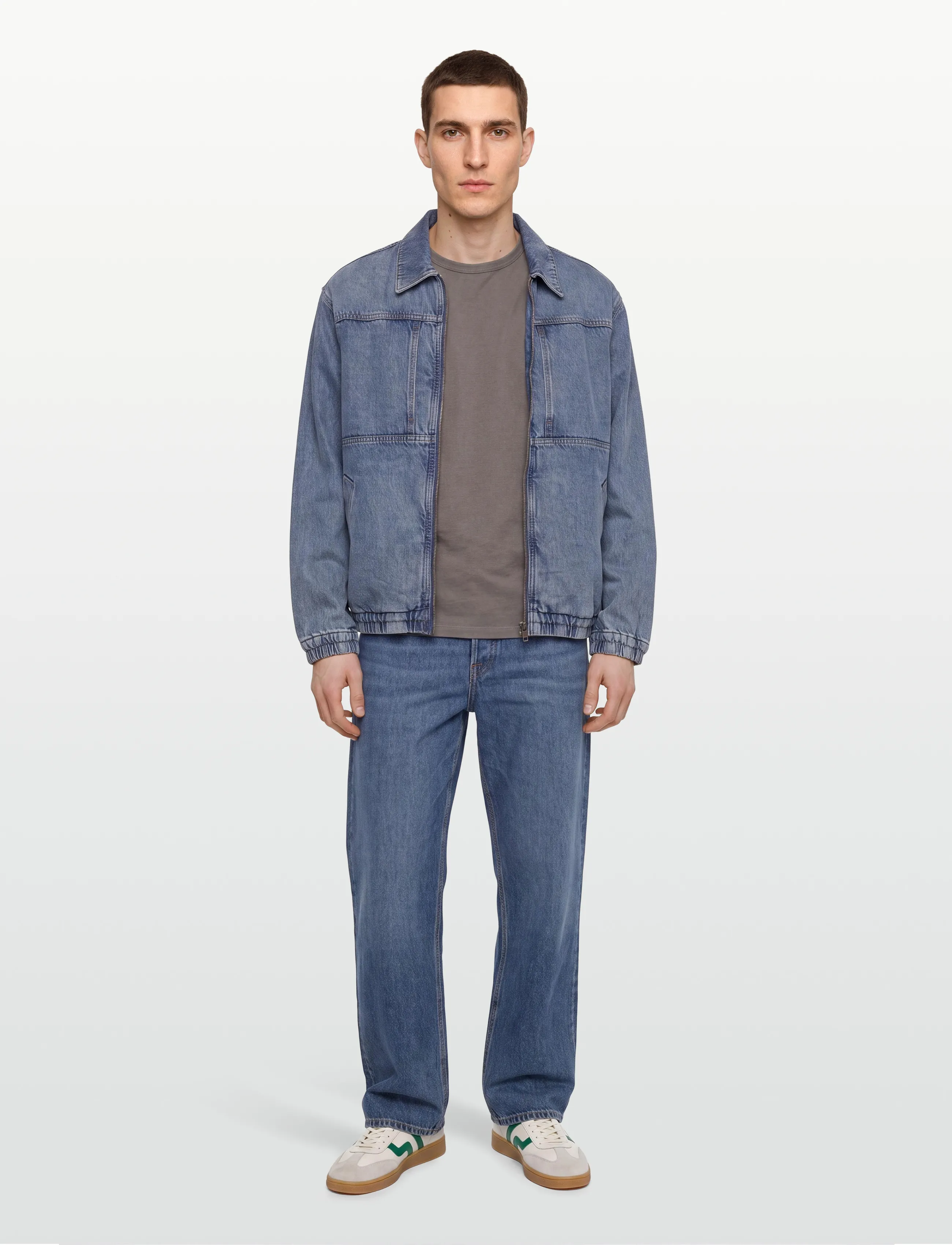 Levi's Levis Original Tee Garment Dye, L, Grey, T-Shirts > Kortærmede, Herre