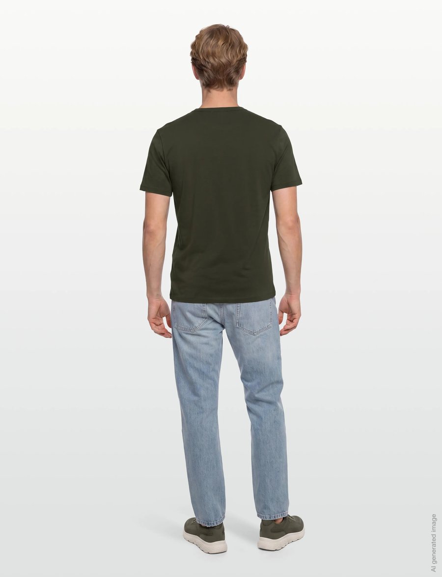 Levi's® - LEVIS ORIGINAL TEE GARMENT DYE - kortærmede t-shirts - greens - 4
