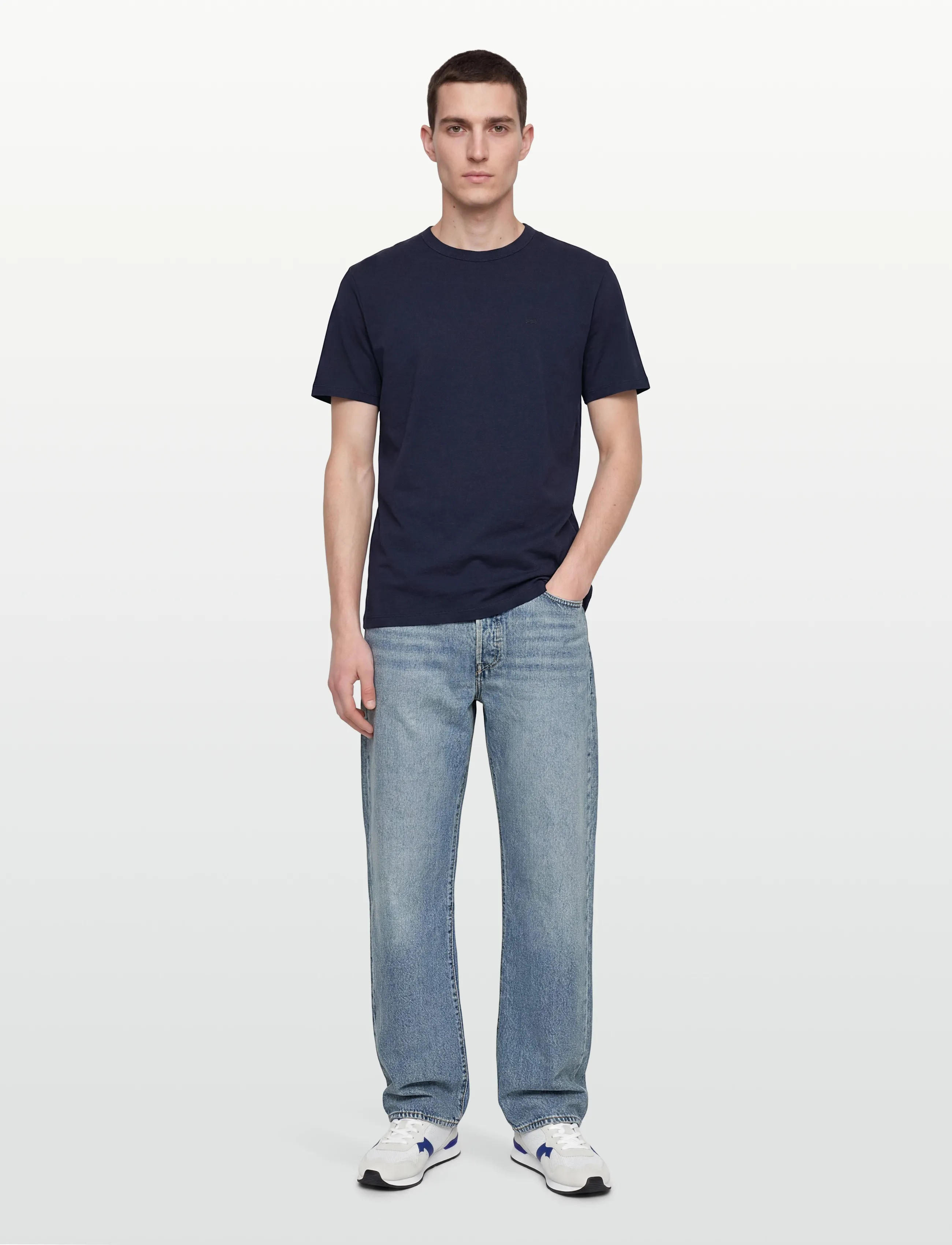 Levi's Levis Original Tee Navy Blazer, L, Navy, T-Shirts > Kortærmede, Herre