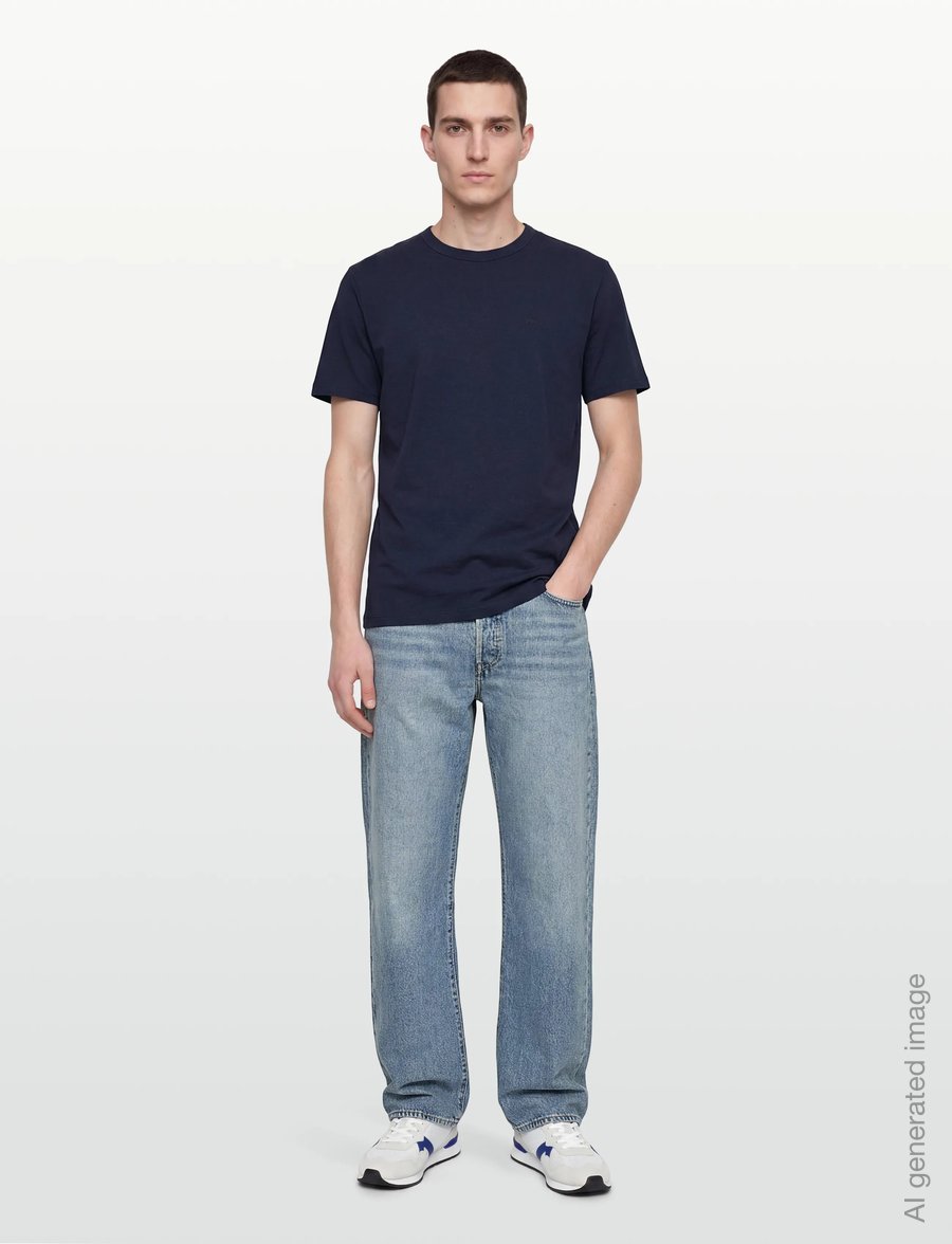 Levi's® - LEVIS ORIGINAL TEE NAVY BLAZER - kurzärmelige t-shirts - blues - 0