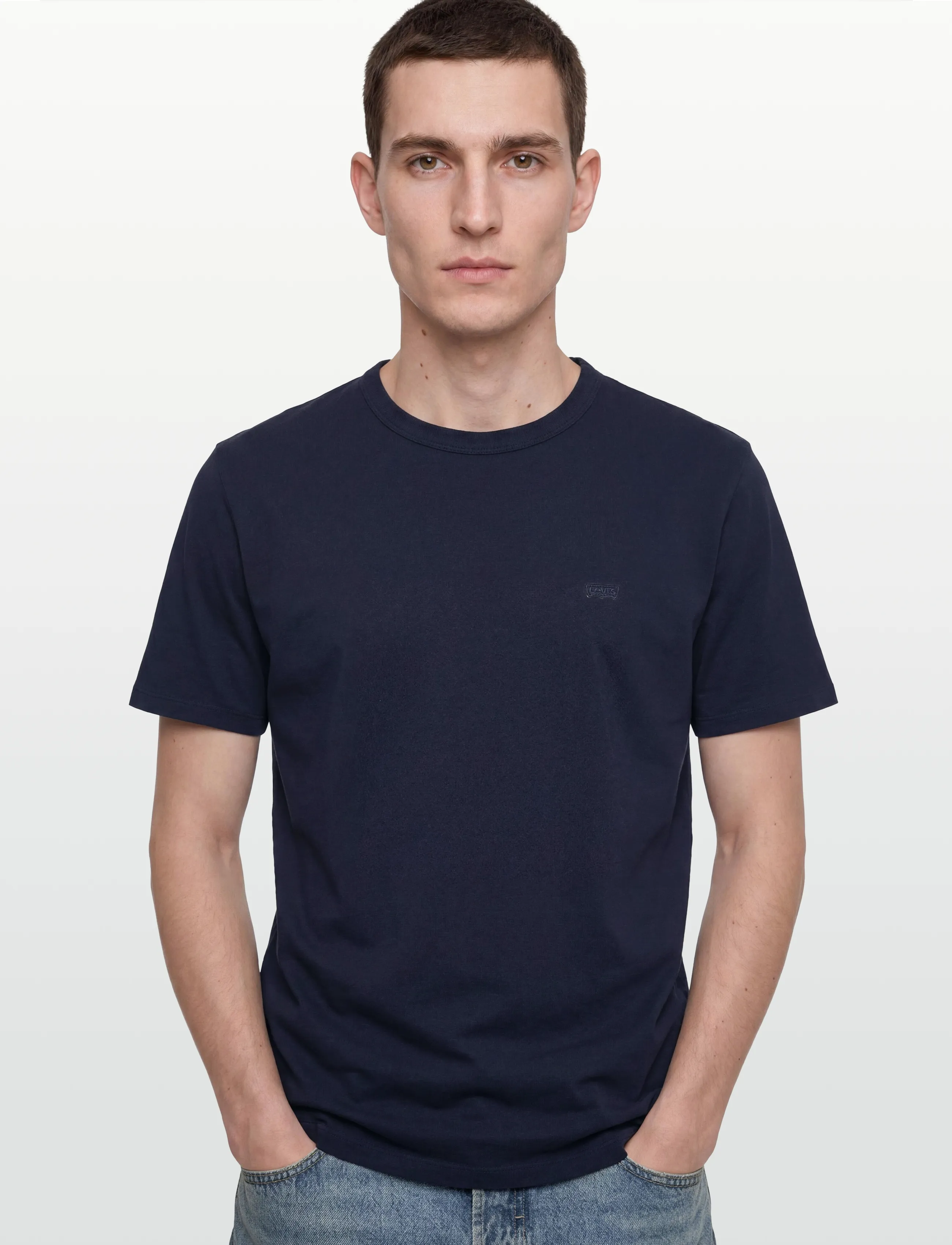 Levi's® - LEVIS ORIGINAL TEE NAVY BLAZER - laveste priser - blues - 3