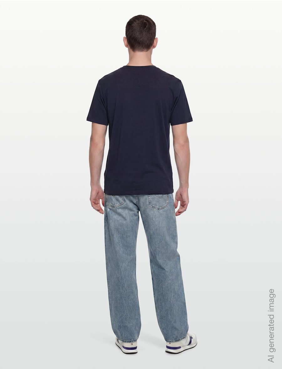 Levi's® - LEVIS ORIGINAL TEE NAVY BLAZER - kurzärmelige t-shirts - blues - 4