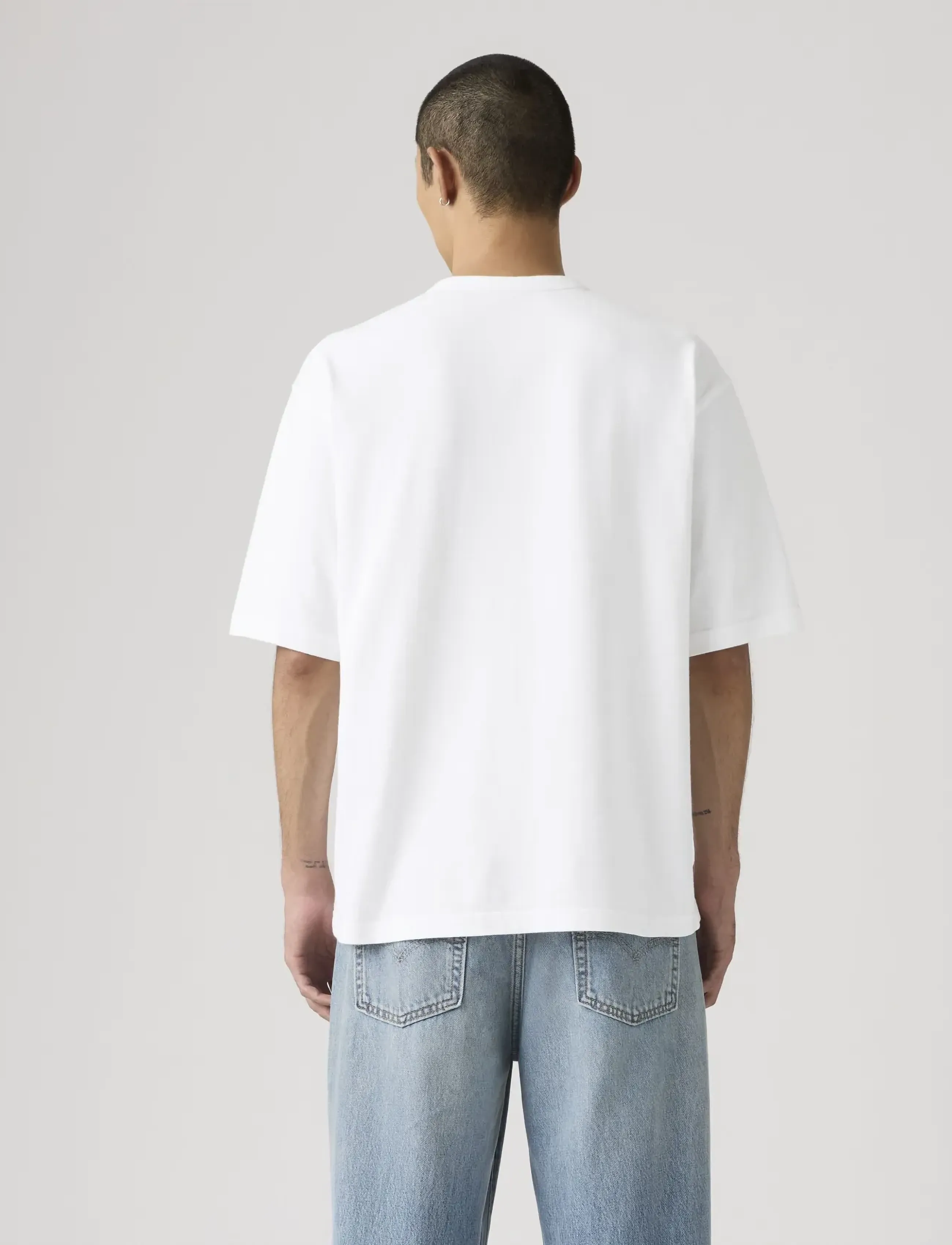 Levi's® - HEAVYWEIGHT LOOSE TEE BRIGHT W - kurzärmelig - whites - 3