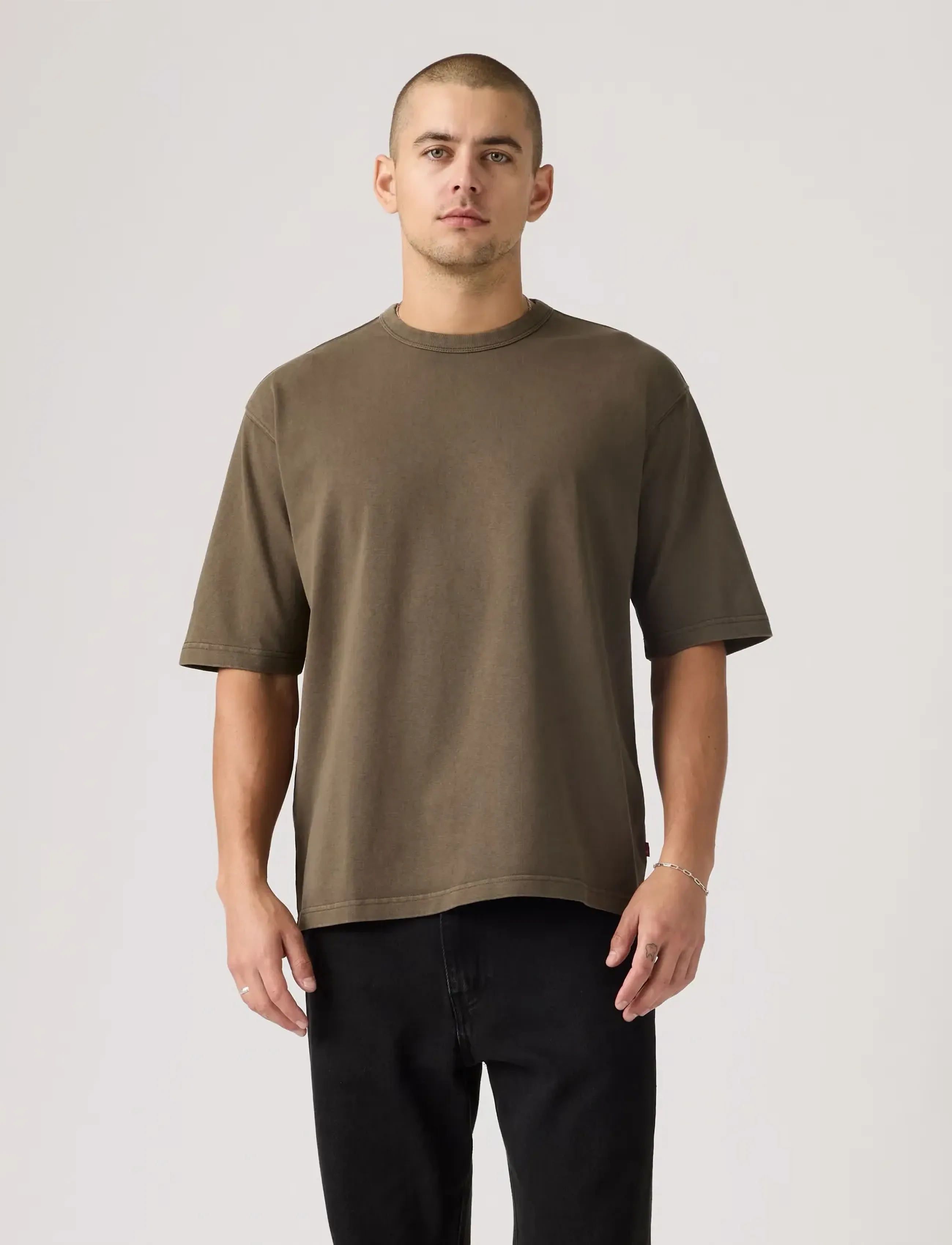 Levi's® - HEAVYWEIGHT LOOSE TEE GARMENT - madalaimad hinnad - browns - 5