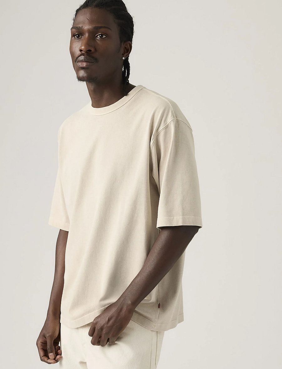Levi's® - HEAVYWEIGHT LOOSE TEE GARMENT - kurzärmelige t-shirts - neutrals - 0