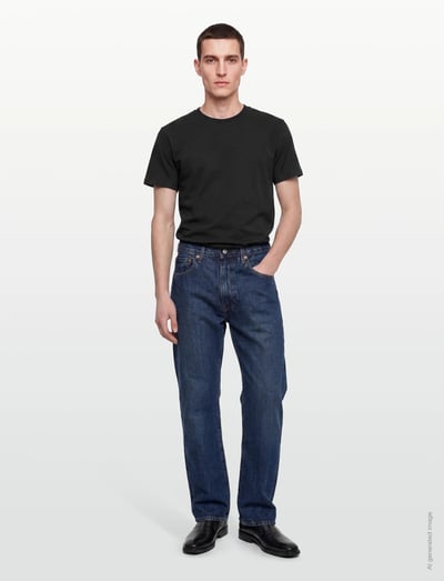 Levi's® NG ESSENTIAL TEE MINERAL BLACK - Short-sleeved t-shirts - BLACKS / black
