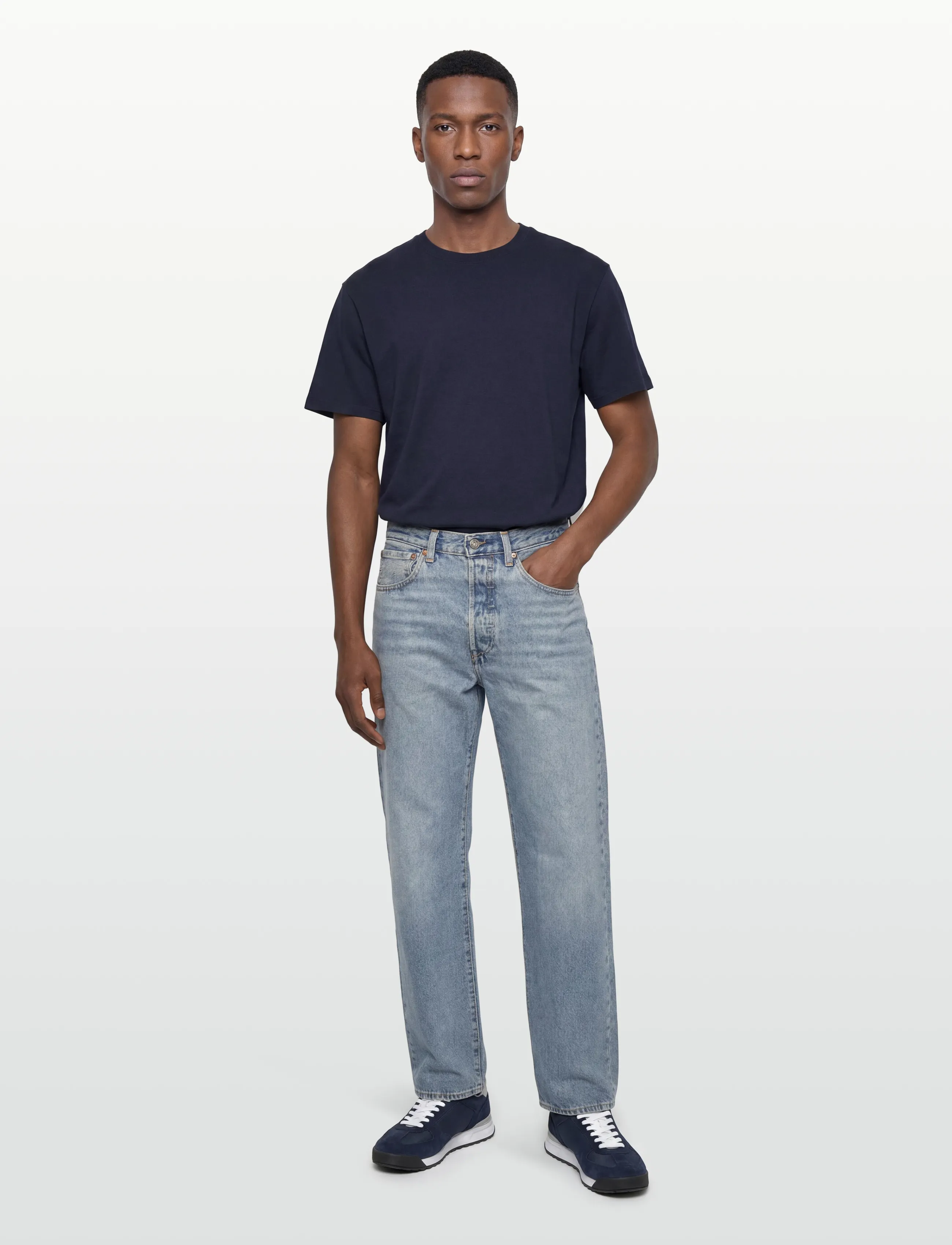 Levi's® NG ESSENTIAL TEE NAVY BLAZER - Autumn deals - BLUES / navy