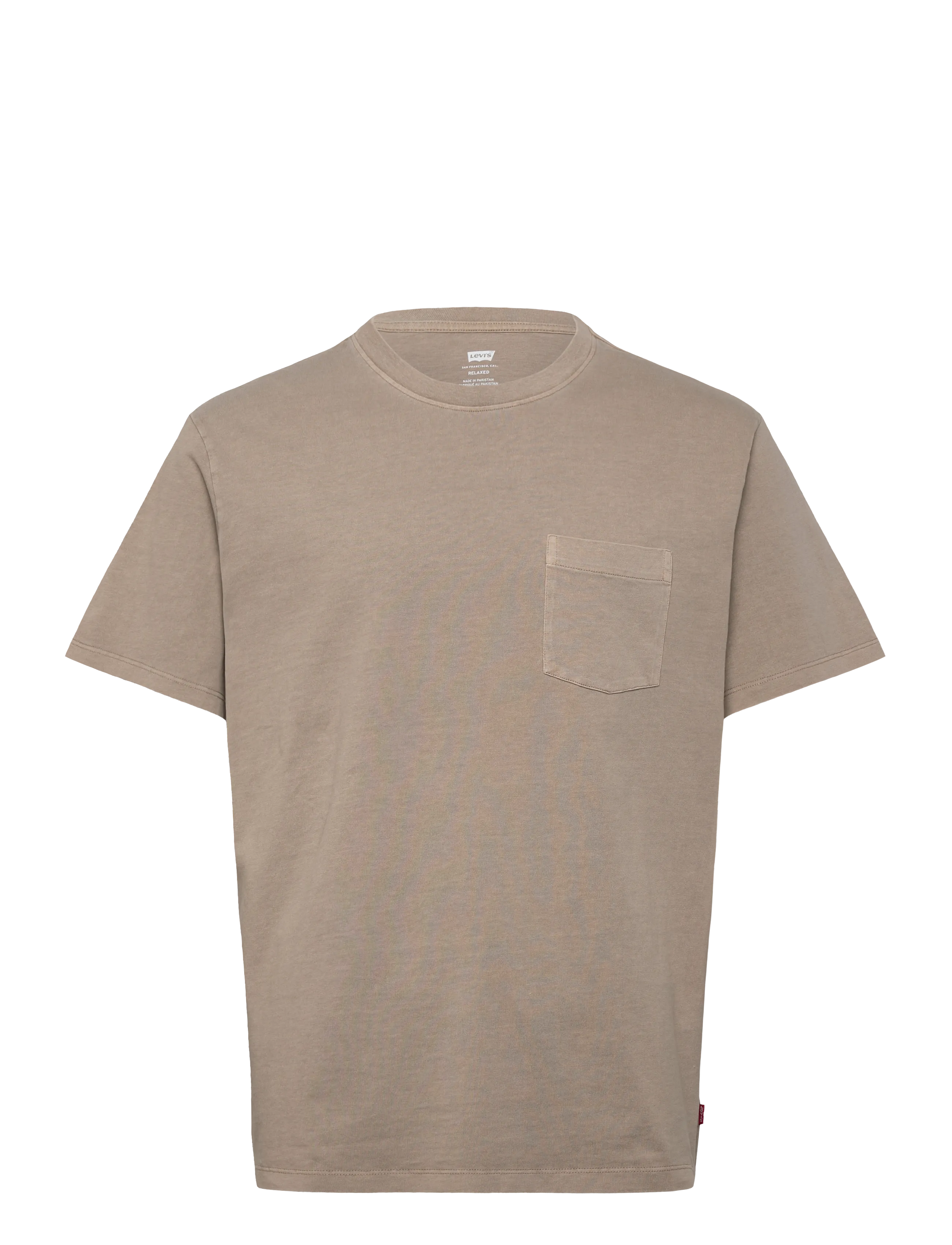LEVI'S The Pocket Tee Garment Dye Vin Beige - XL - Herren
