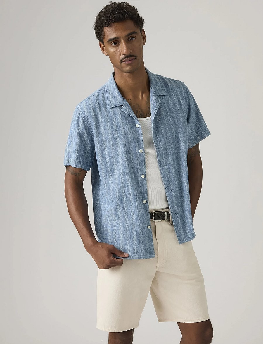 Levi's® - SUNSET NO PKT CAMP STANDARD FE - denimskjorter - blues - 0