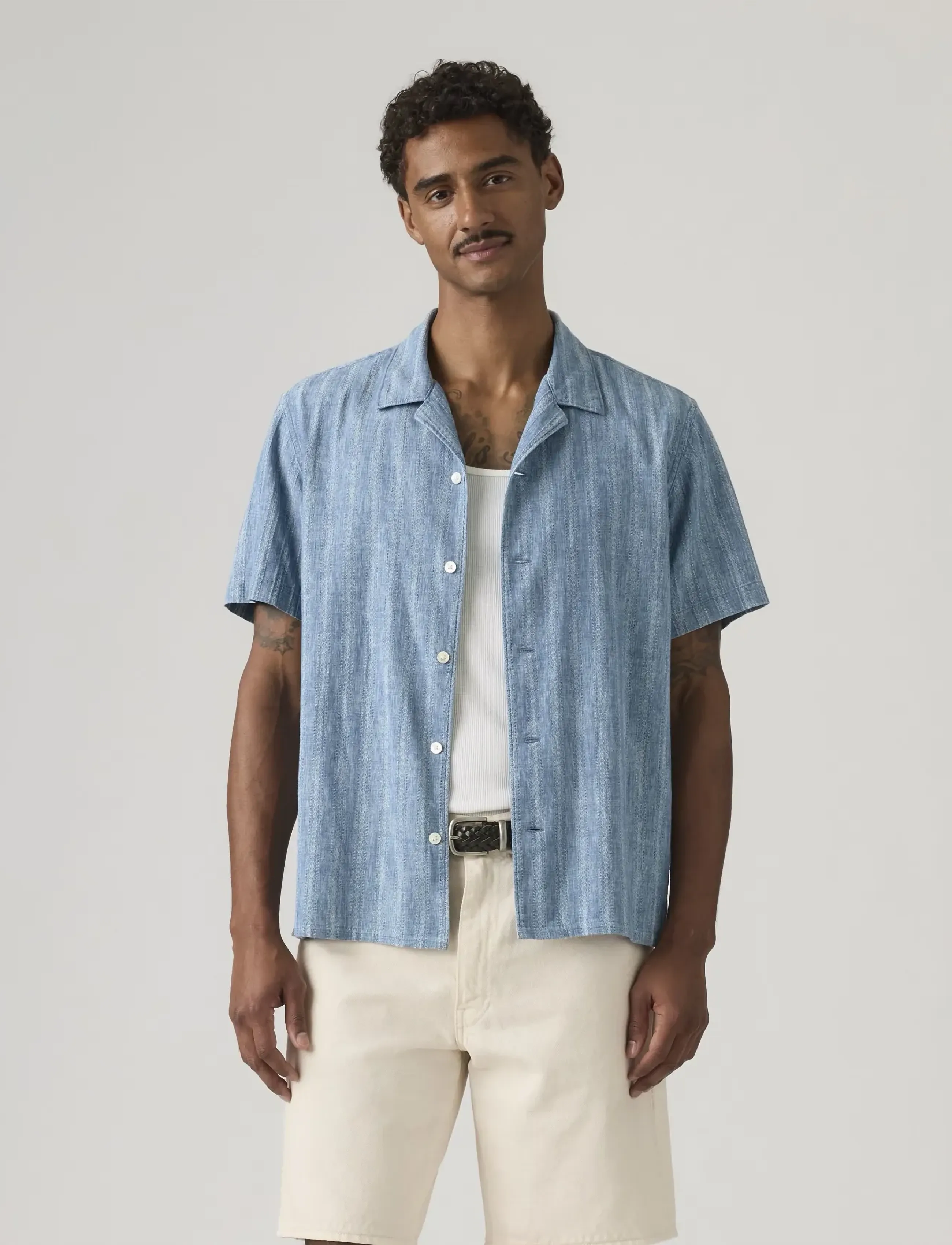 Levi's® - SUNSET NO PKT CAMP STANDARD FE - geburtstagsgeschenke - blues - 5