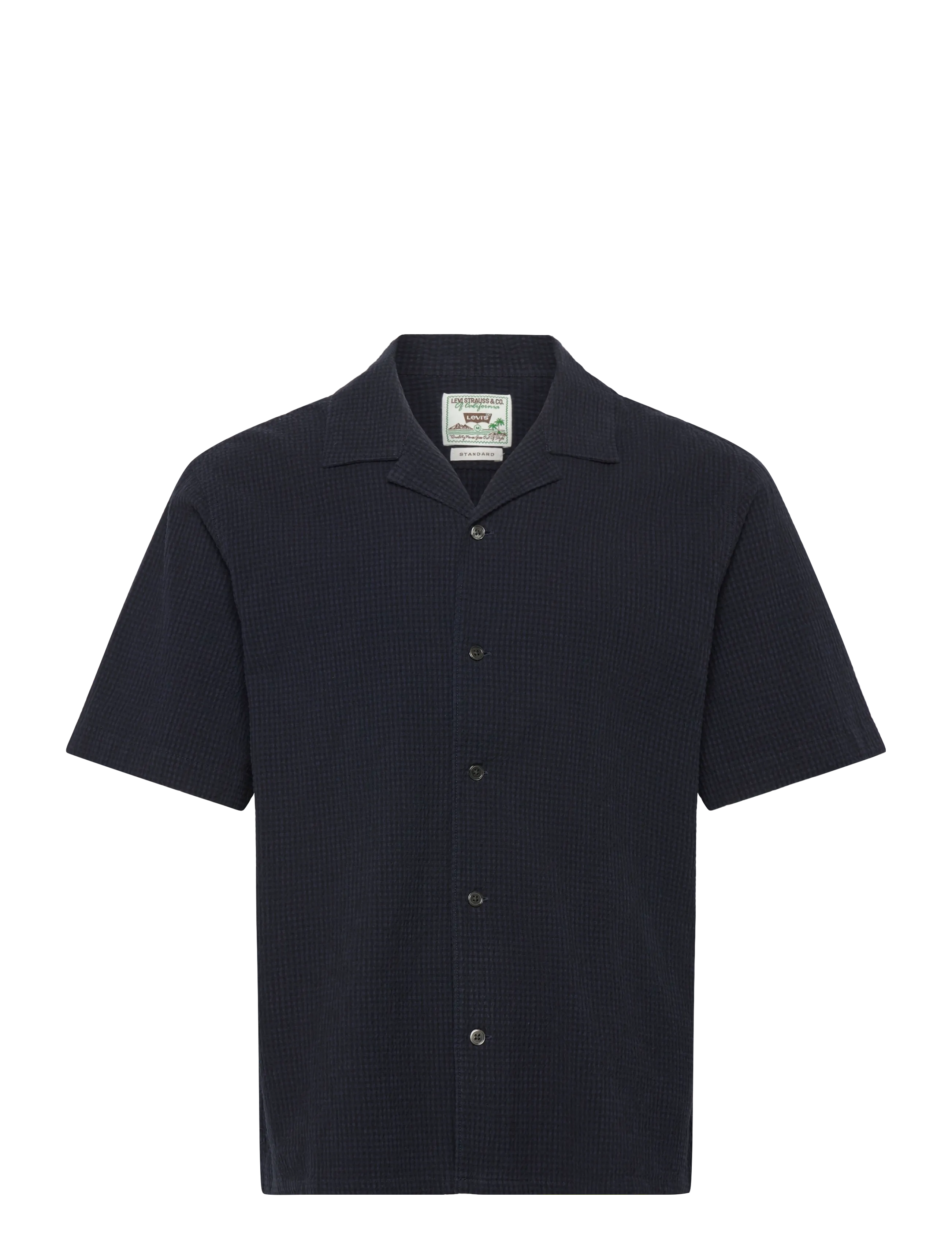 Levi's® SUNSET NO PKT CAMP STANDARD CA - Kauluspaidat - BLUES / navy