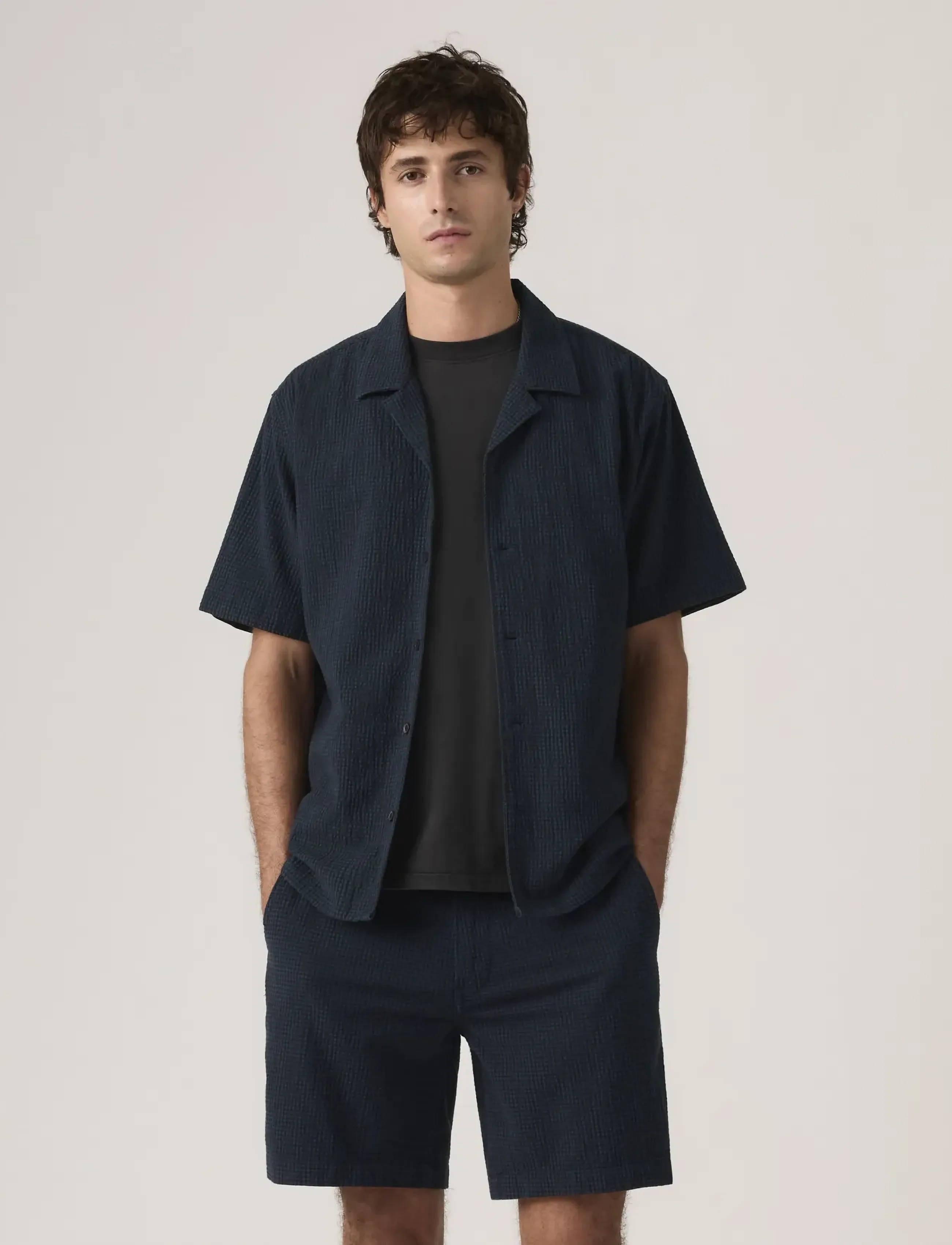 Levi's® - SUNSET NO PKT CAMP STANDARD CA - chemises décontractées - blues - 5