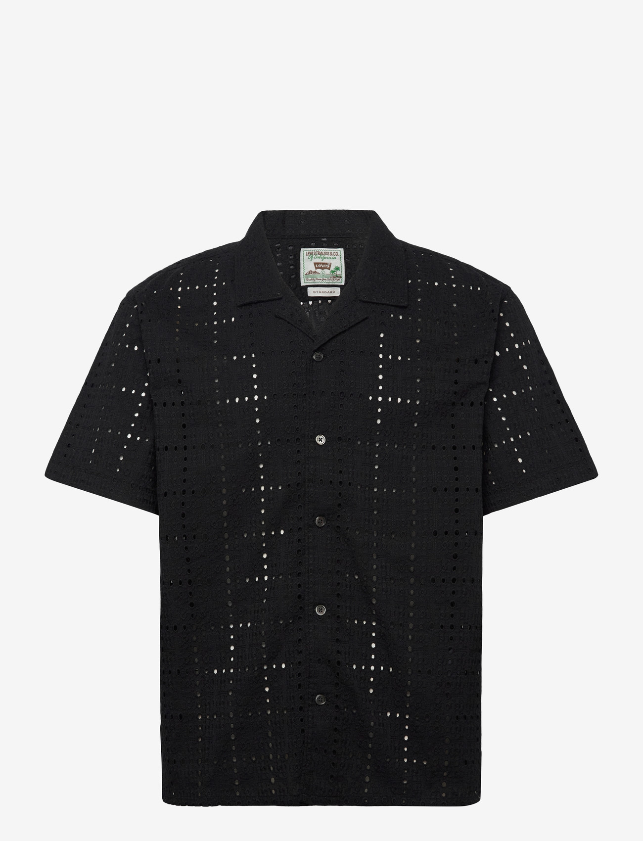Levi's® - SUNSET NO PKT CAMP STANDARD JE - casual skjorter - blacks - 1