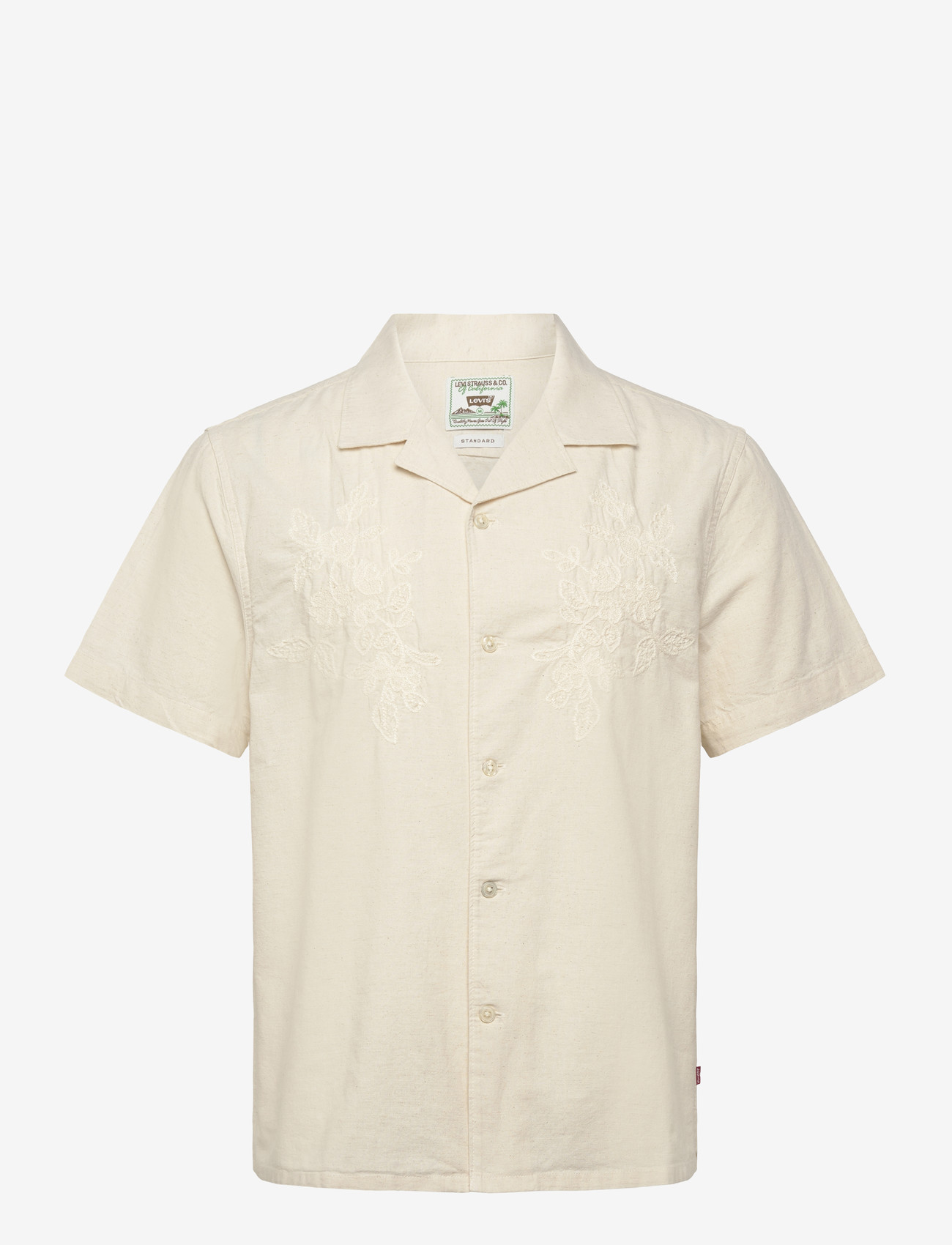 Levi's® - SUNSET NO PKT CAMP STANDARD OA - kortærmede skjorter - neutrals - 1