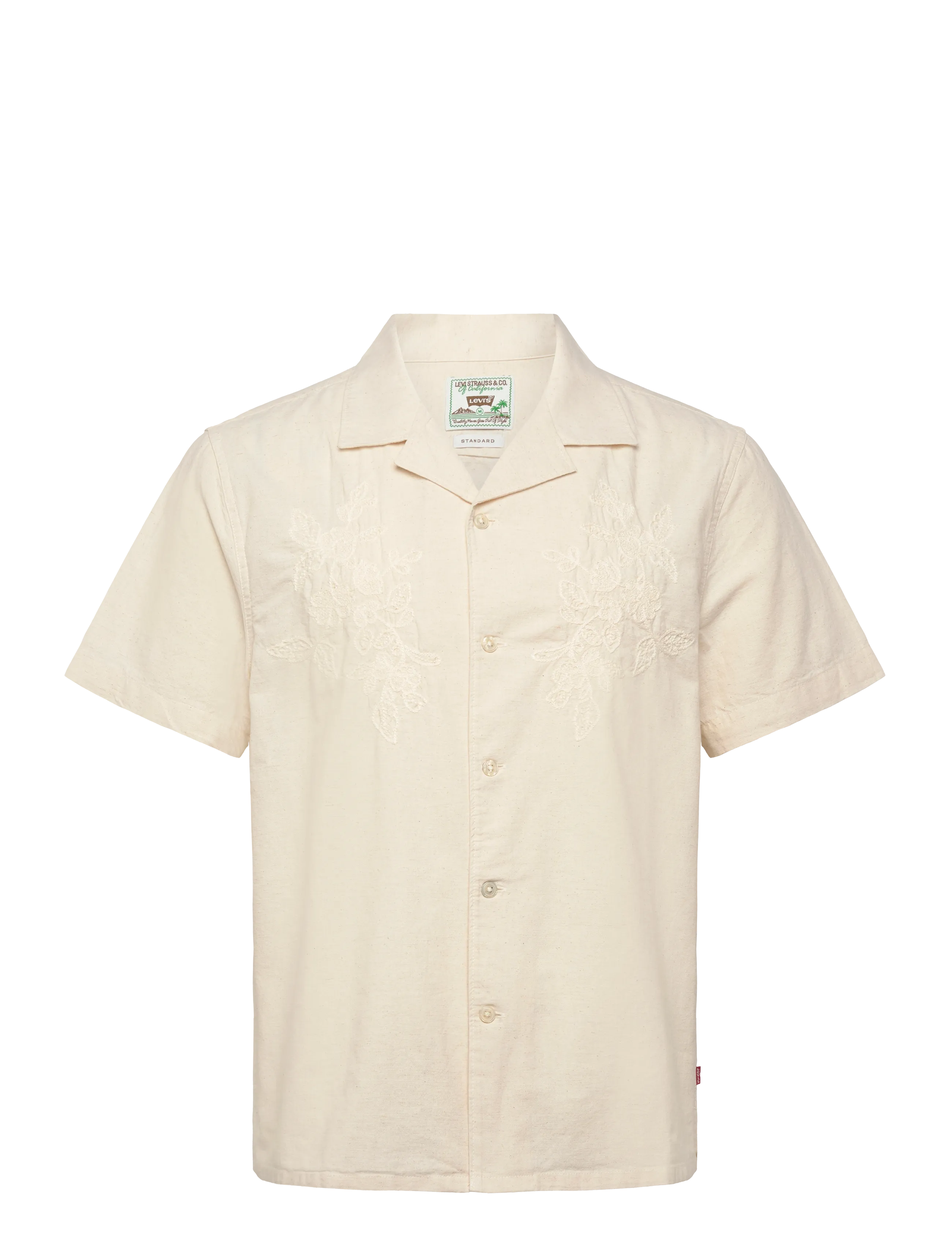 Levi's® SUNSET NO PKT CAMP STANDARD OA - Skjorter - NEUTRALS / cream